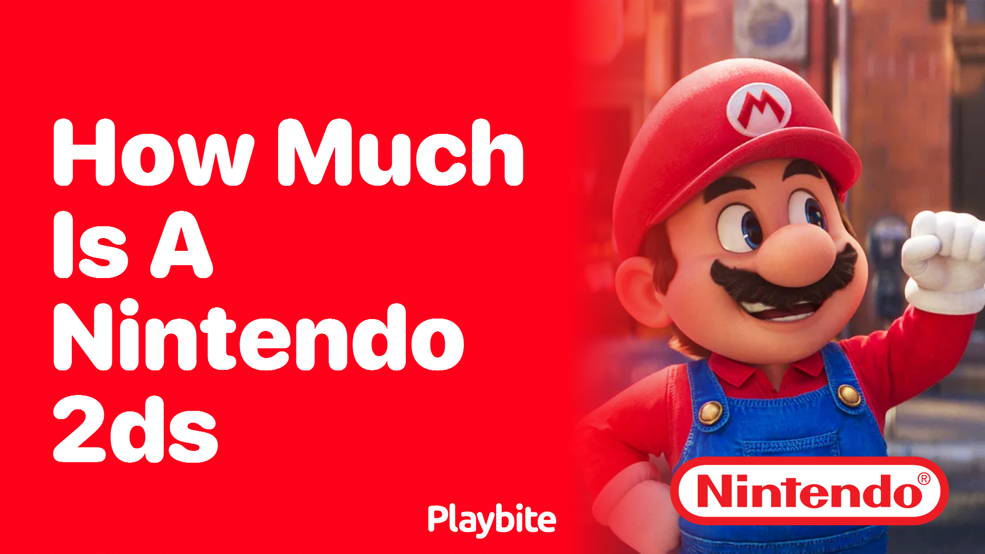 How Much Does a Nintendo 2DS Cost?