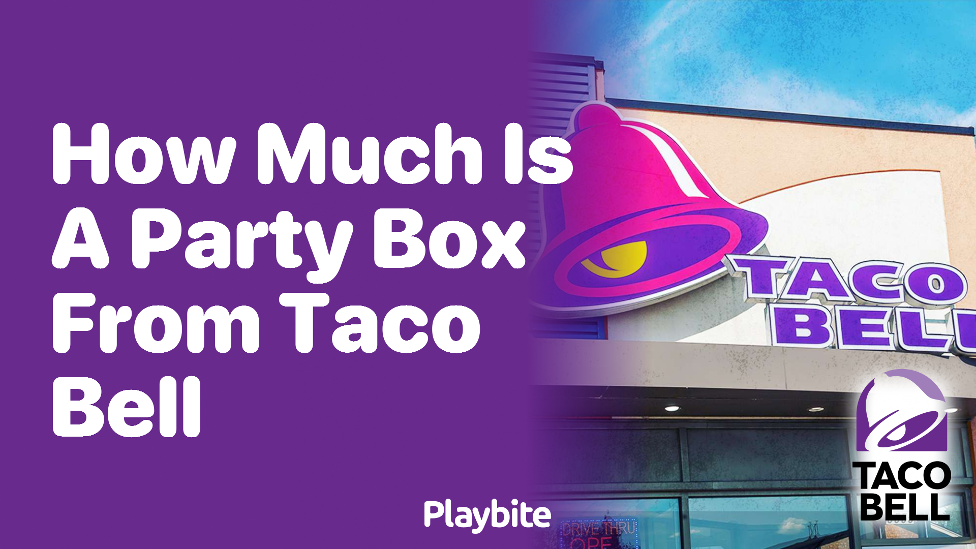 How Much Does a Party Box from Taco Bell Cost?