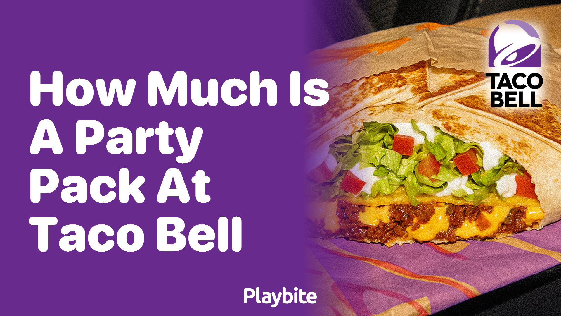 How Much Does a Party Pack Cost at Taco Bell?