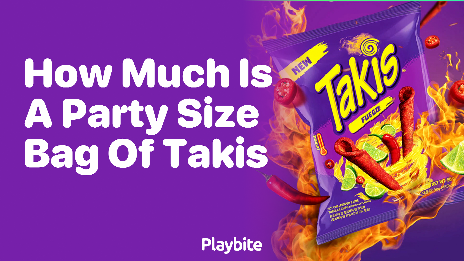 How Much Does a Party Size Bag of Takis Cost?