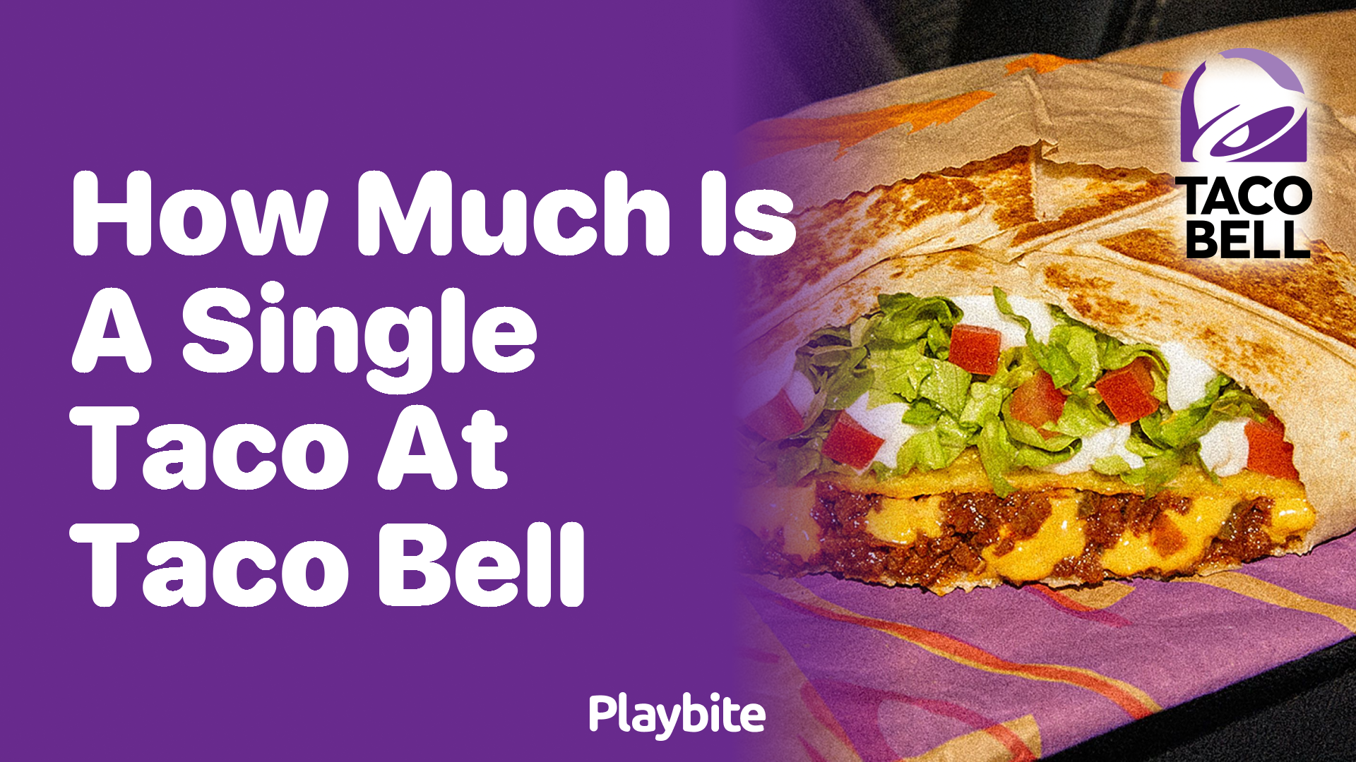How Much Does a Single Taco Cost at Taco Bell?