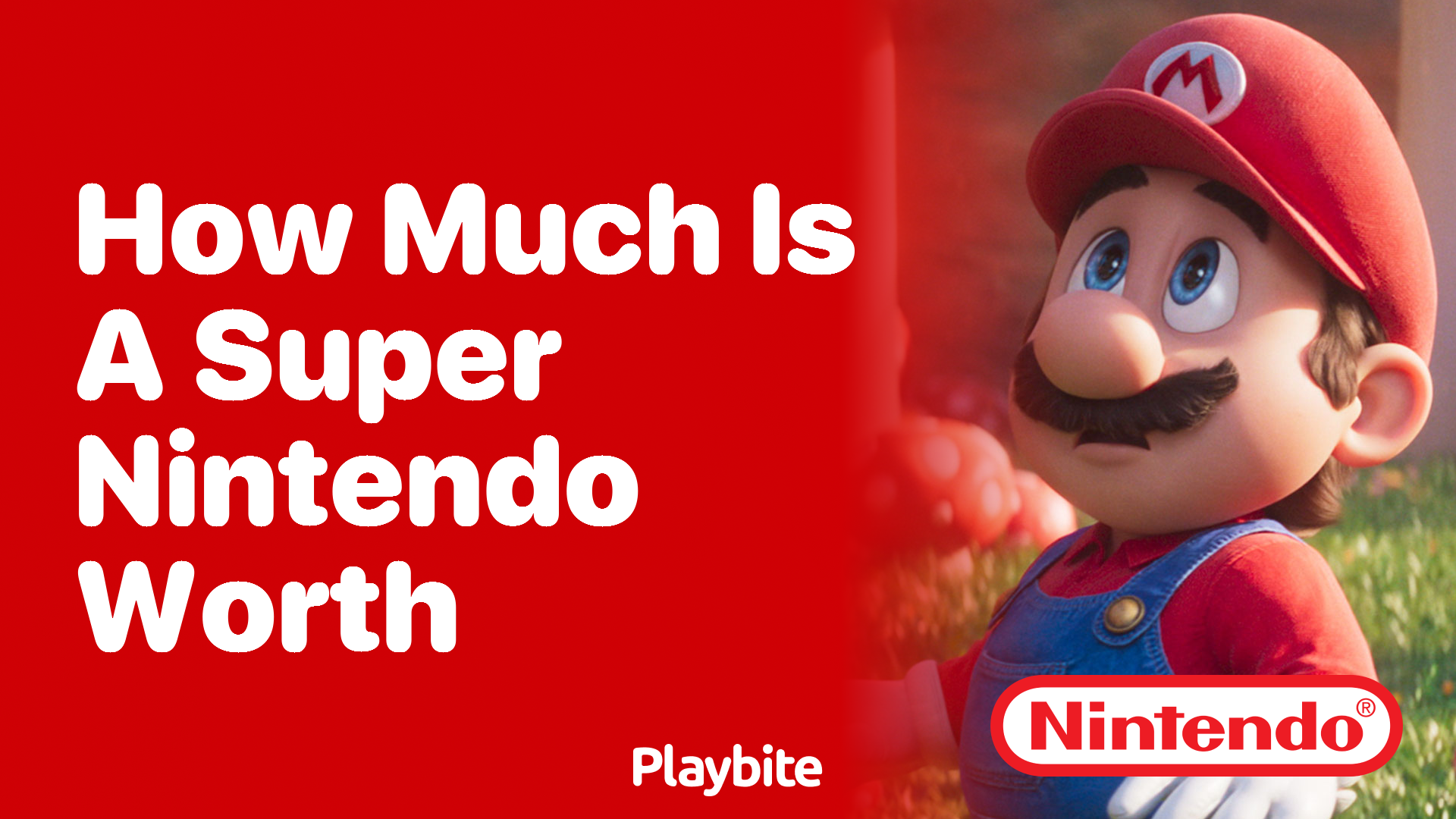 How Much Is a Super Nintendo Worth?