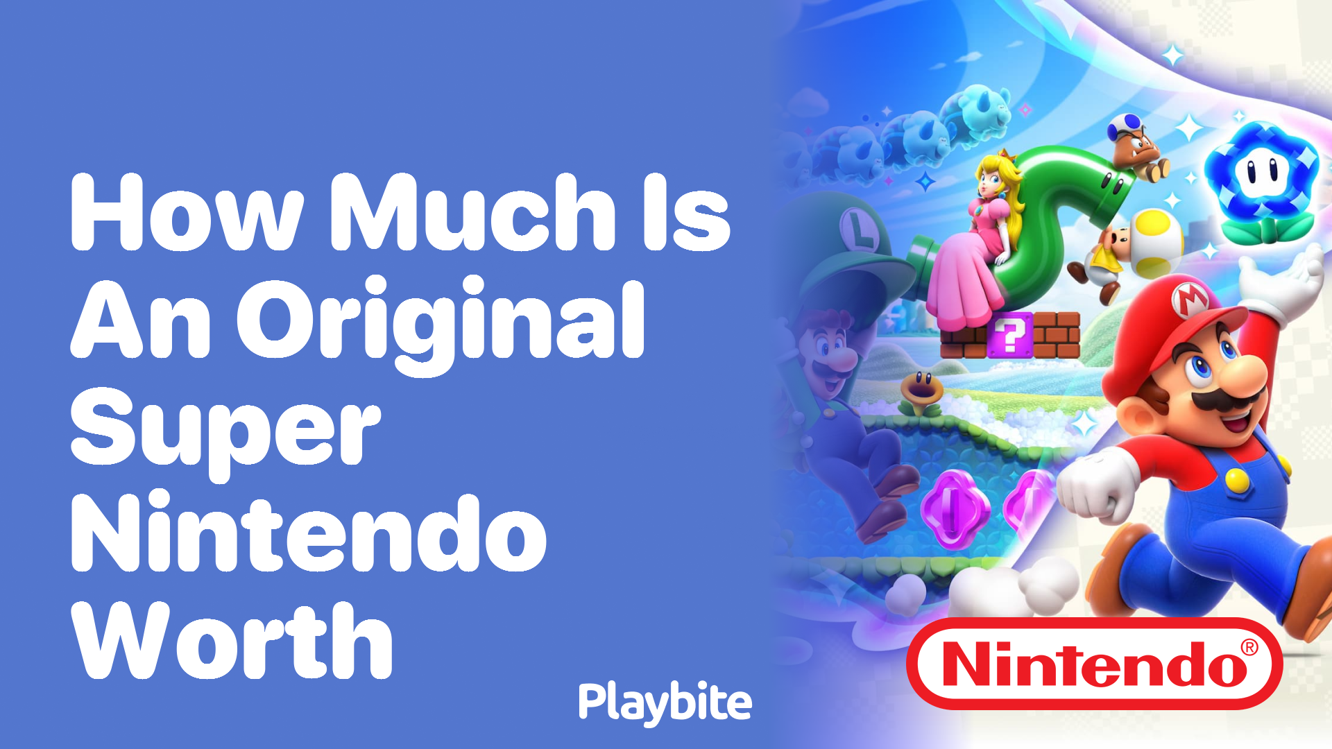 How Much is an Original Super Nintendo Worth?