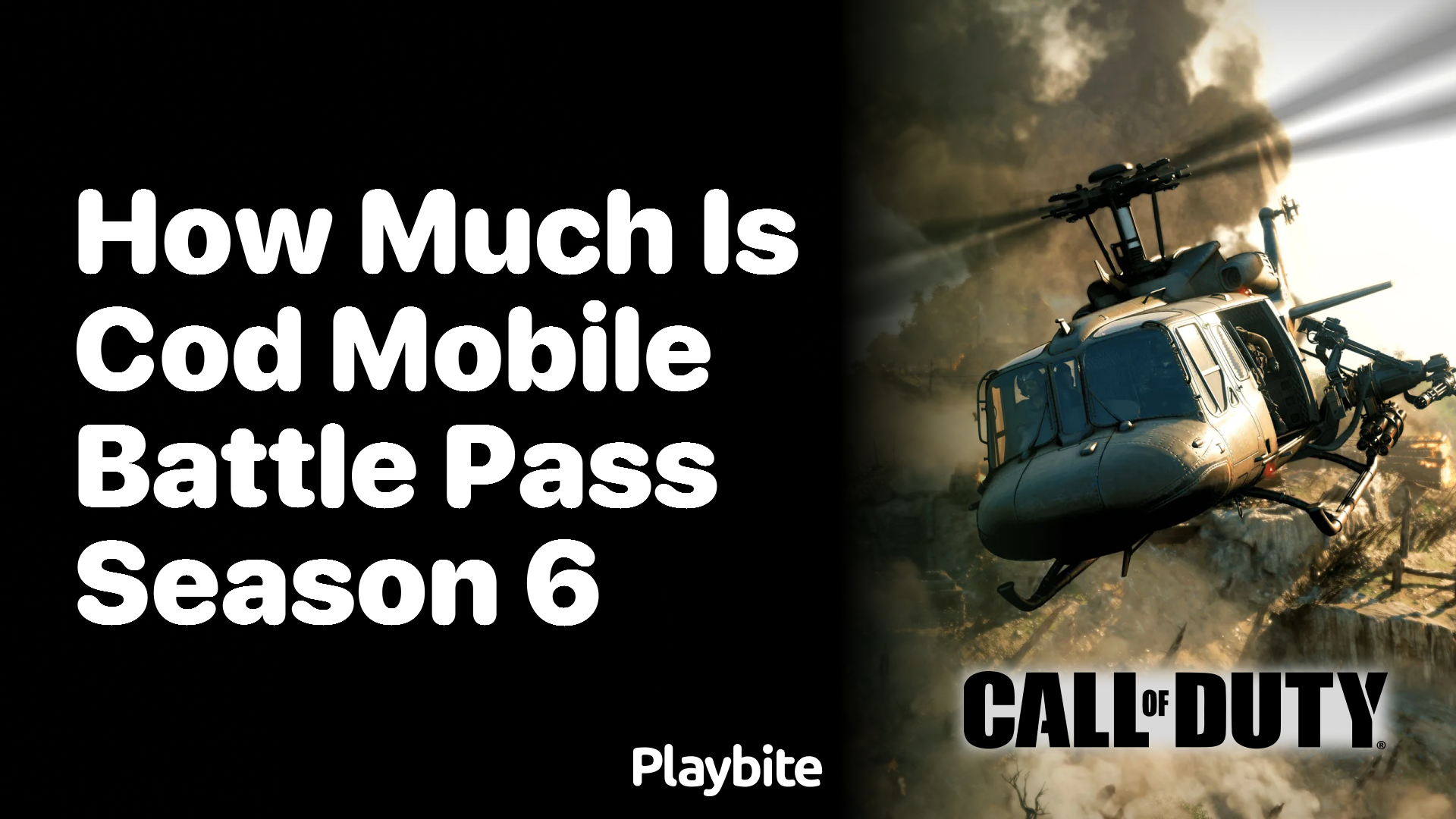 How Much Does the COD Mobile Battle Pass for Season 6 Cost?