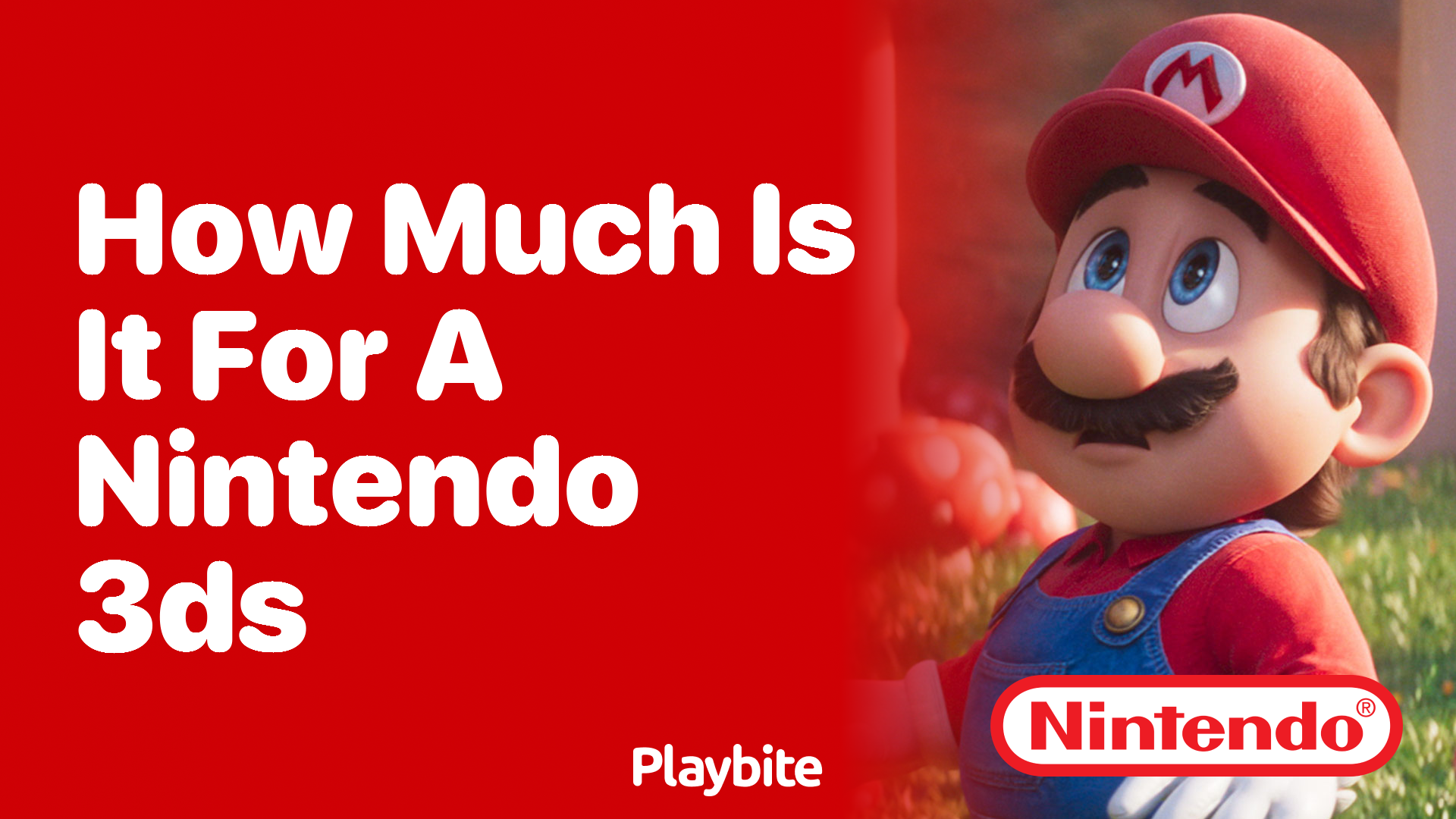 How Much Does a Nintendo 3DS Cost?