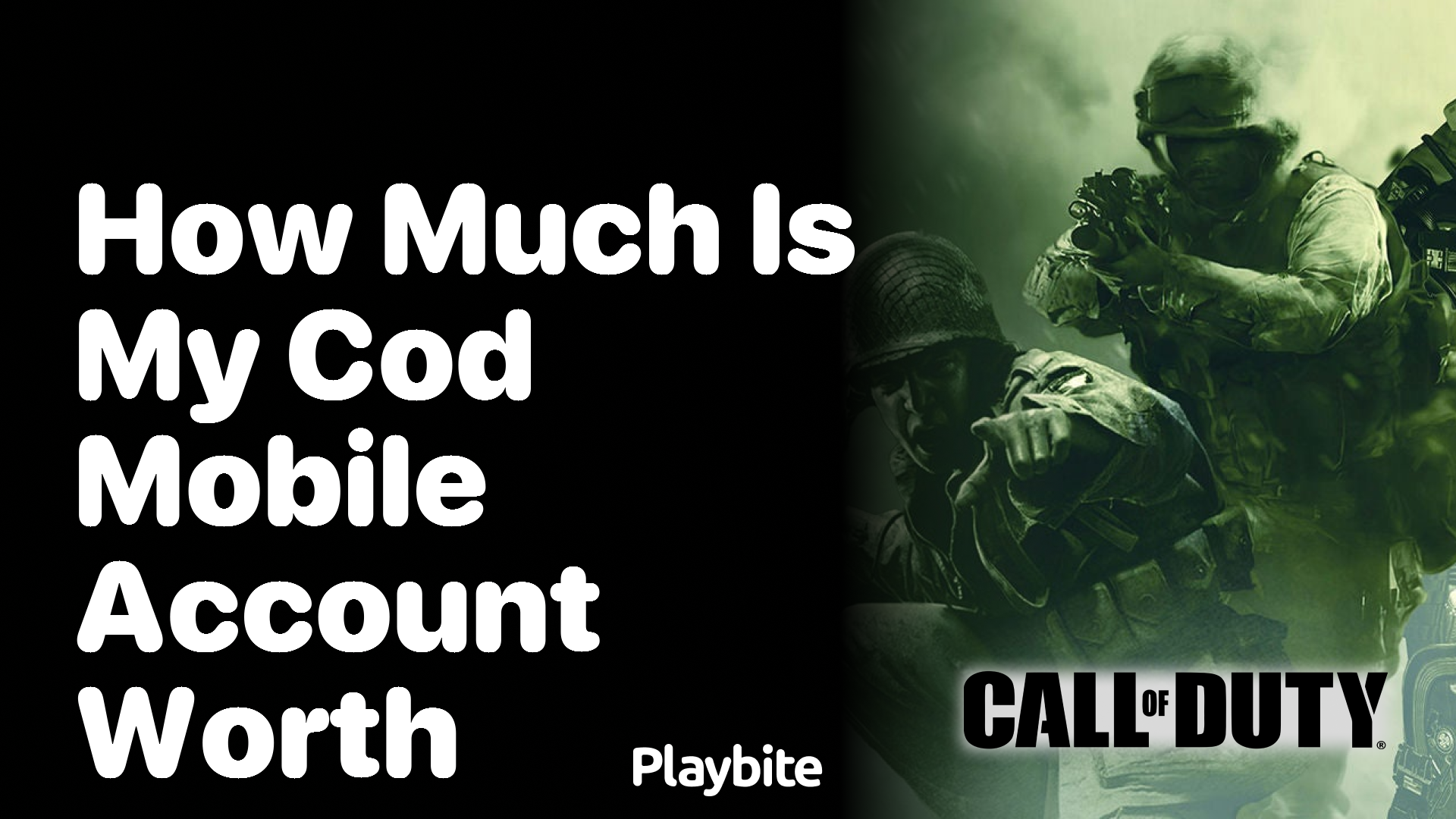 How Much Is My COD Mobile Account Worth?