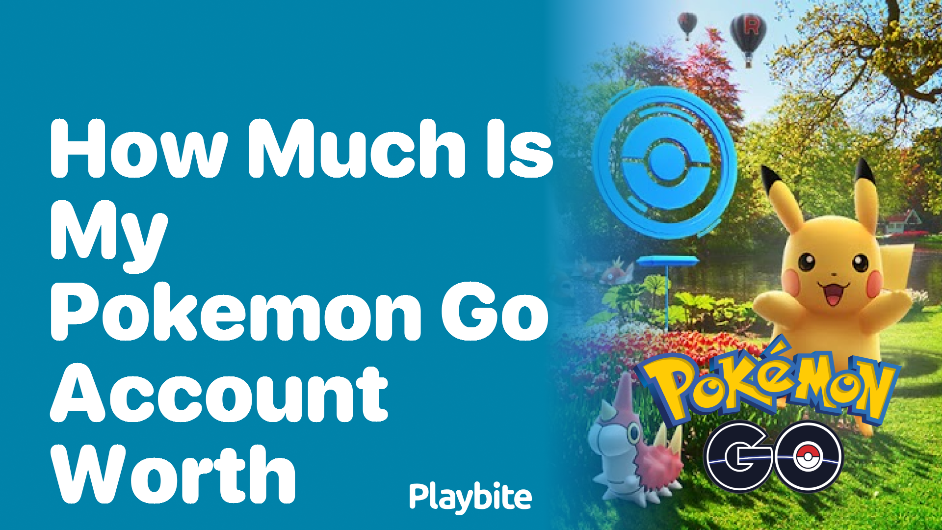 How Much Is Your Pokemon GO Account Worth?
