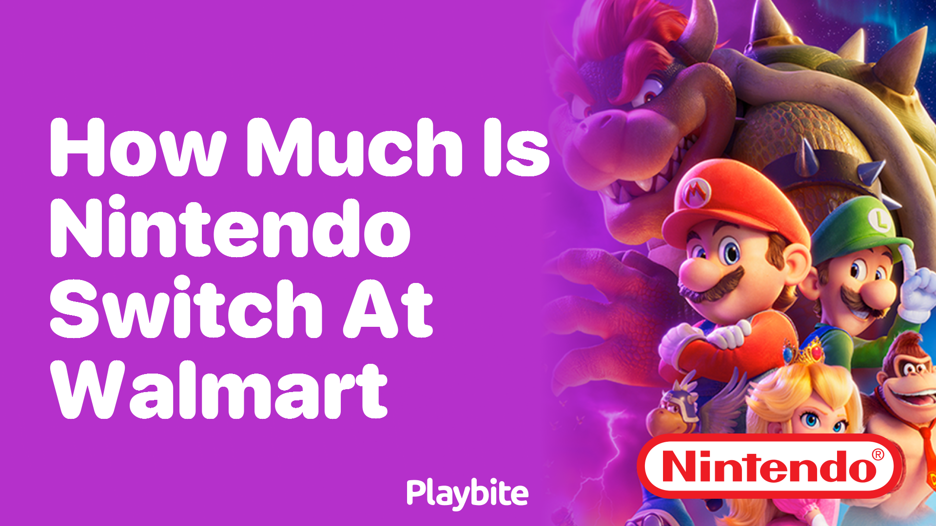 How Much Does a Nintendo Switch Cost at Walmart?