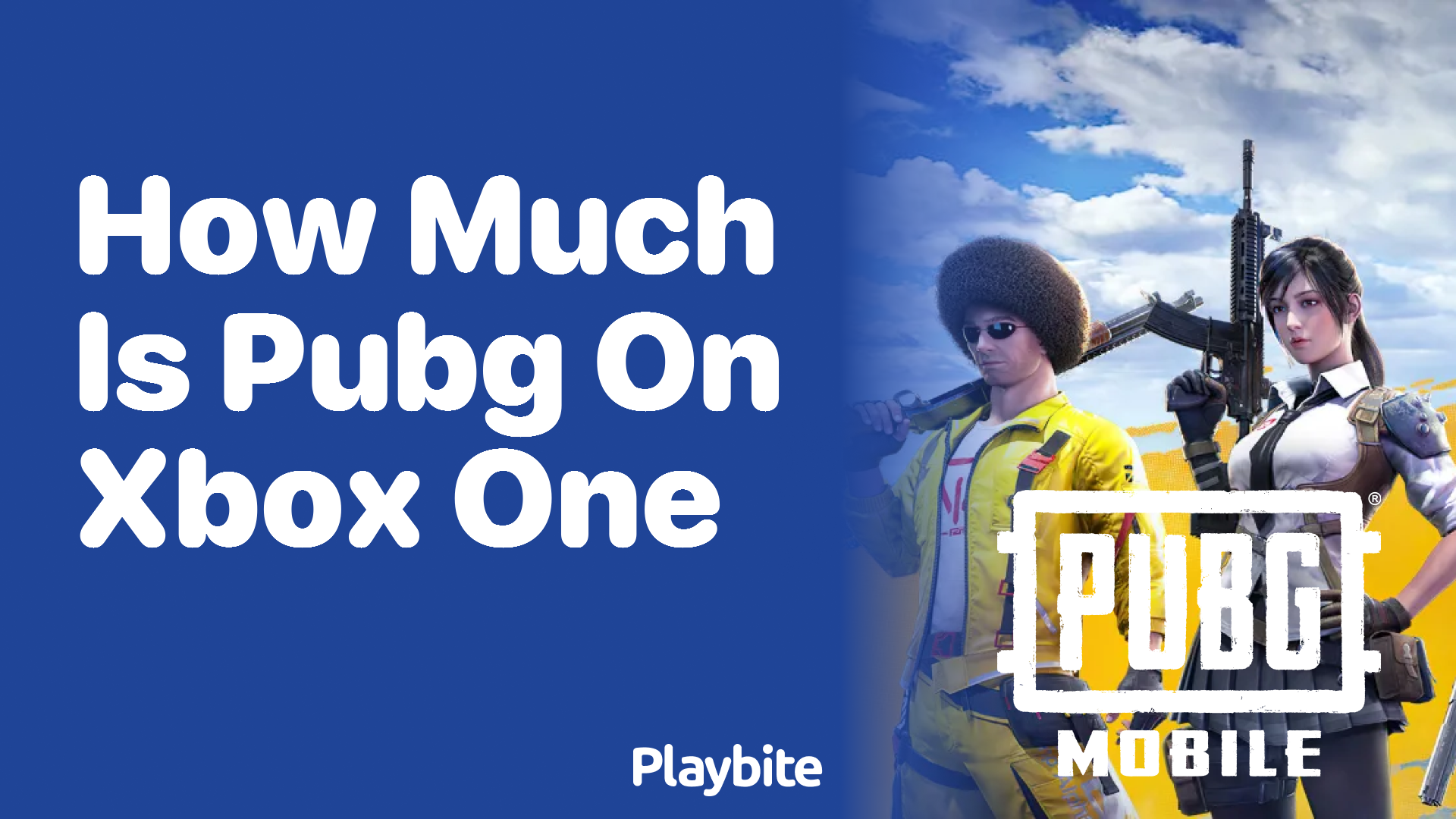 How Much Does PUBG Cost on Xbox One?