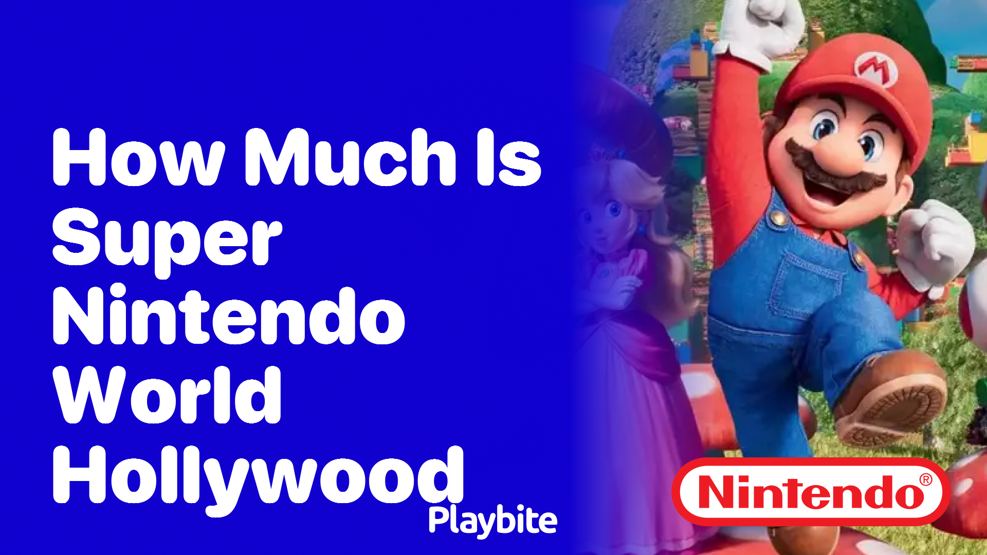 How Much Does Super Nintendo World Hollywood Cost?
