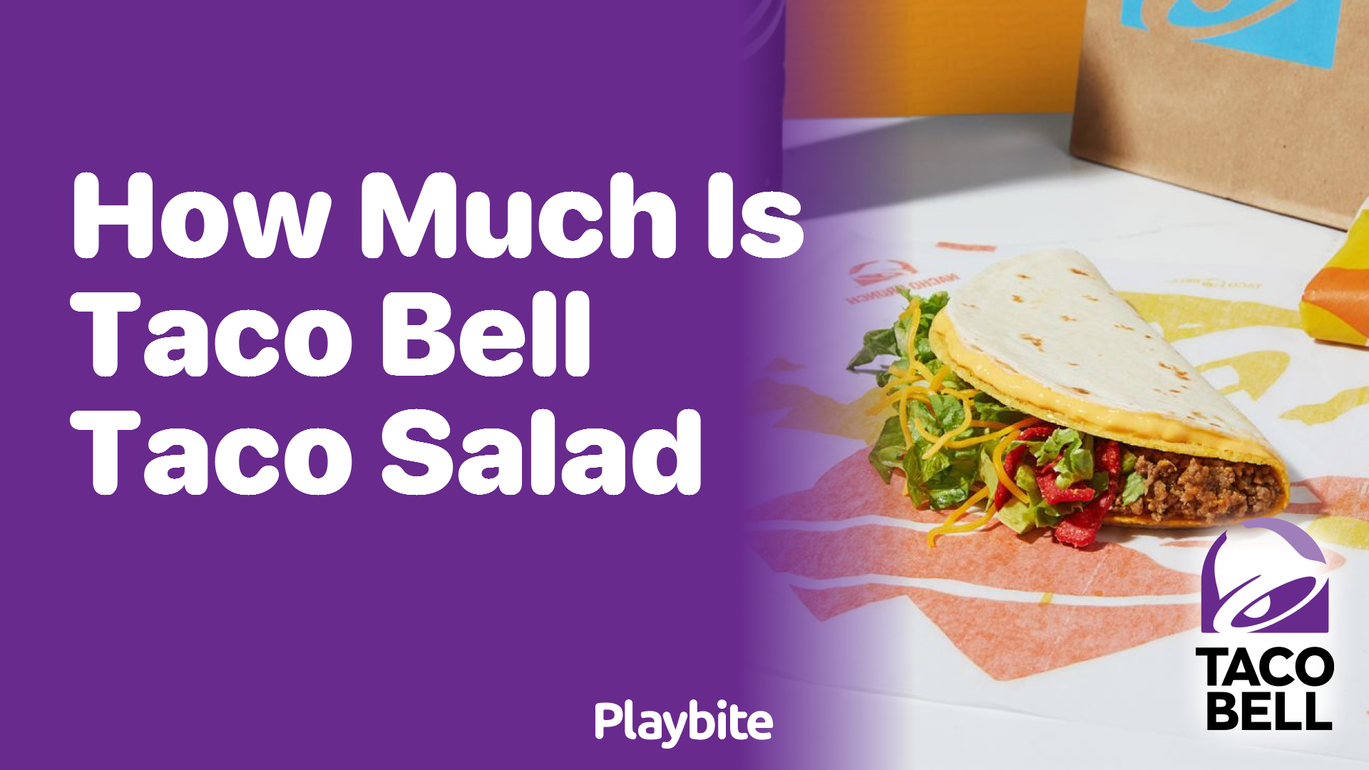 How Much Does a Taco Bell Taco Salad Cost?