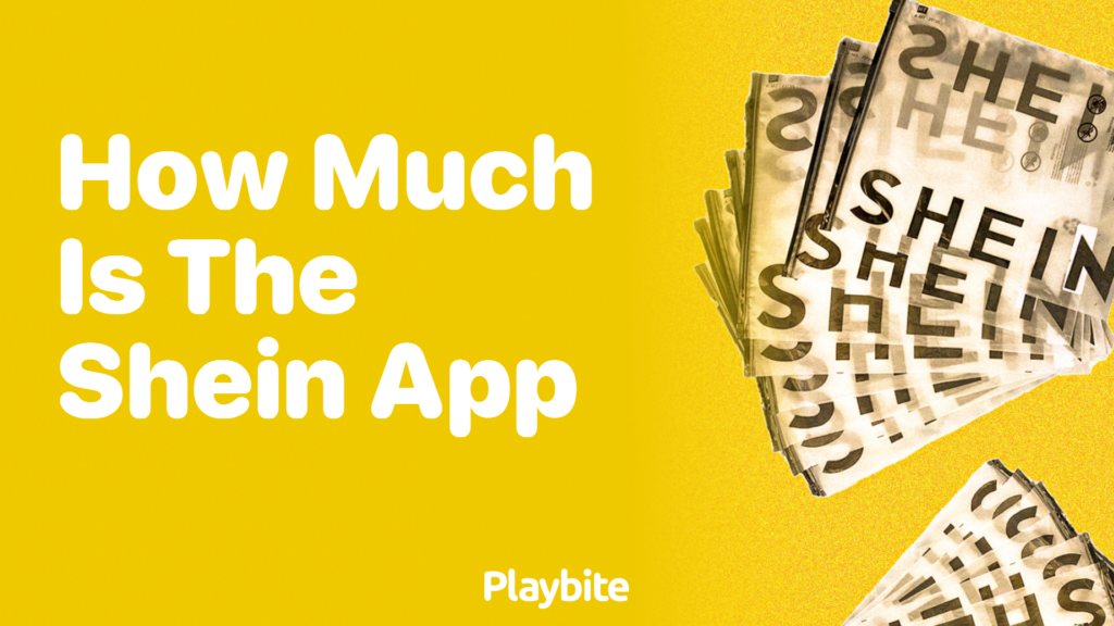 How Much Does the SHEIN App Cost? - Playbite