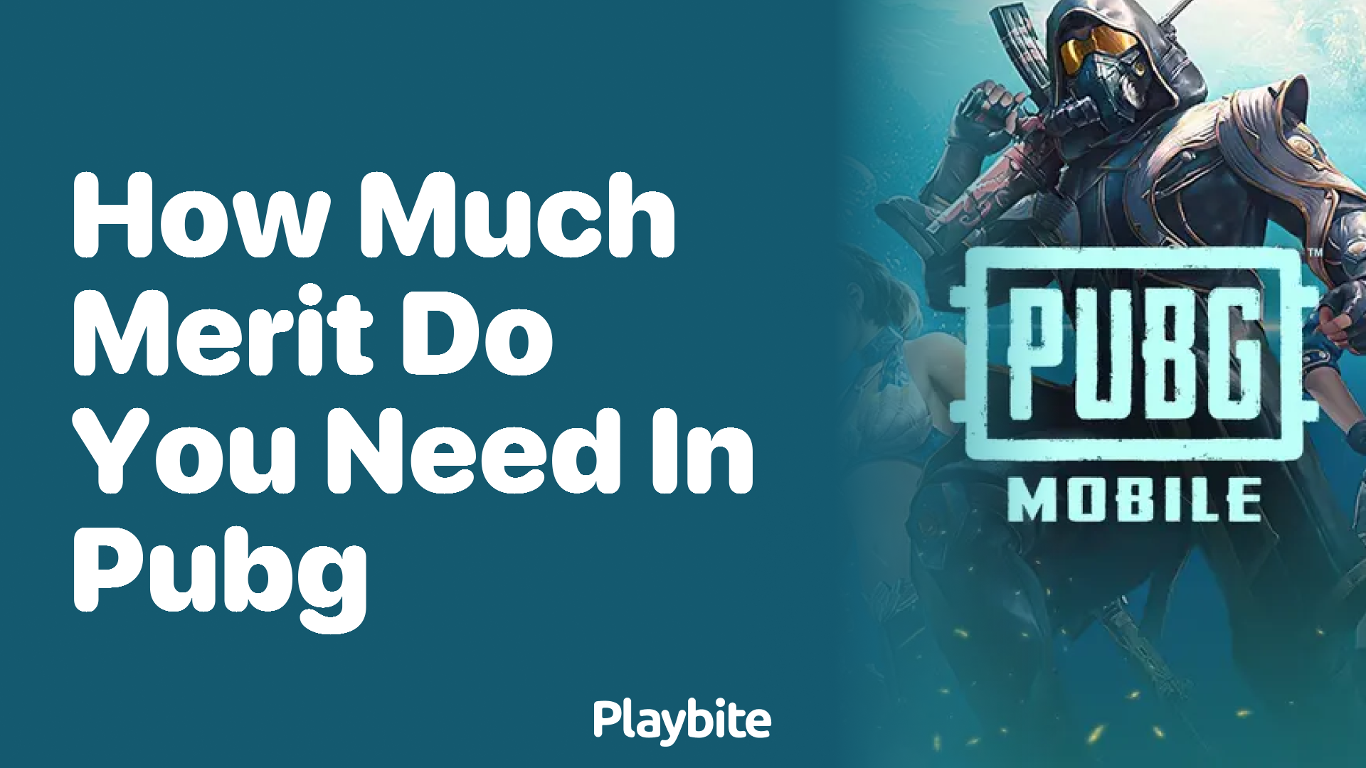 How Much Merit Do You Need in PUBG?