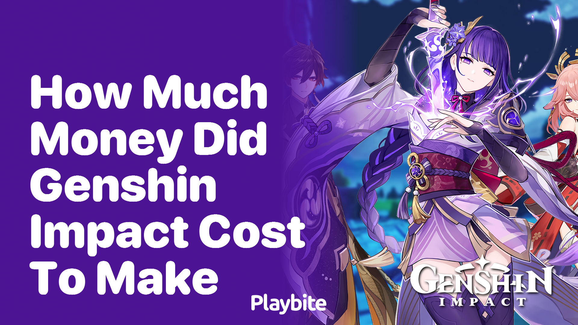 How Much Money Did Genshin Impact Cost to Make?