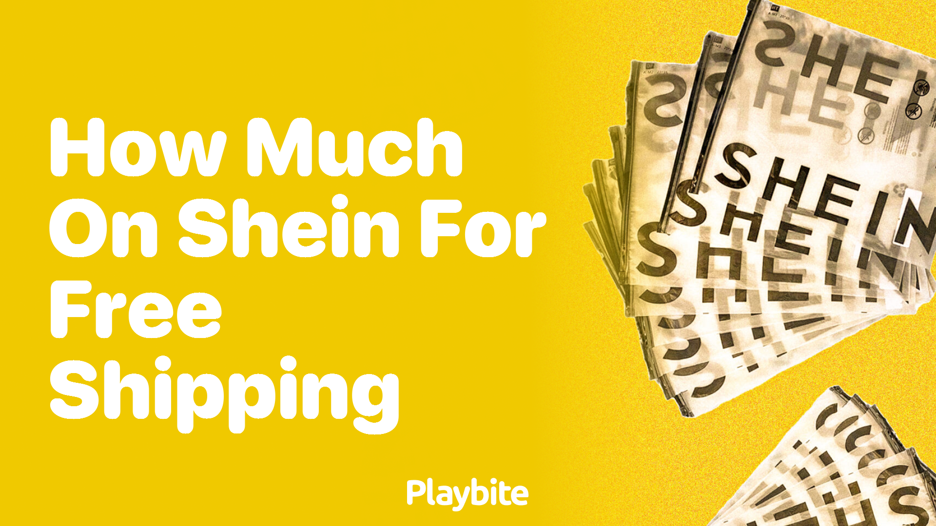 How Much Do You Need to Spend on SHEIN for Free Shipping?