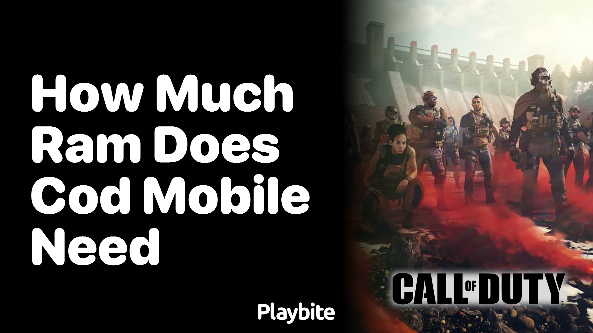 How Much RAM Does COD Mobile Need for Smooth Gameplay?