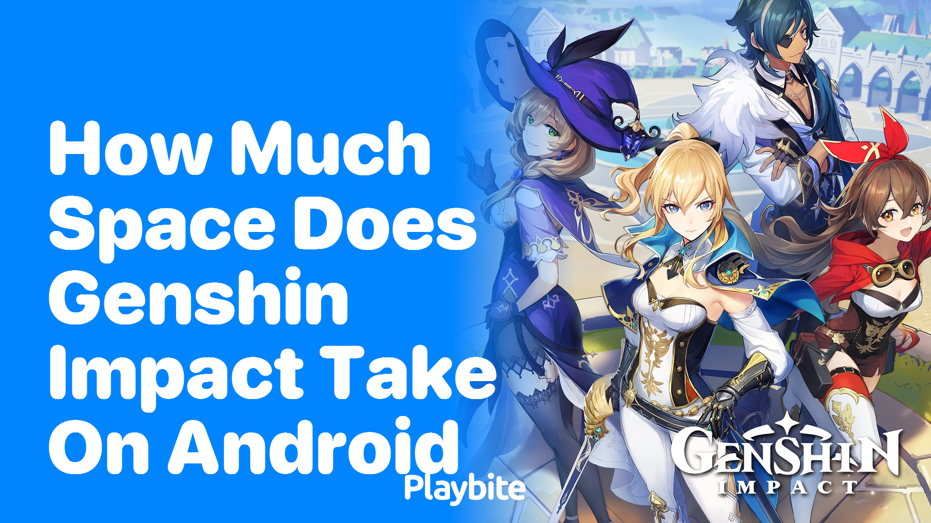 How Much Space Does Genshin Impact Take on Android?