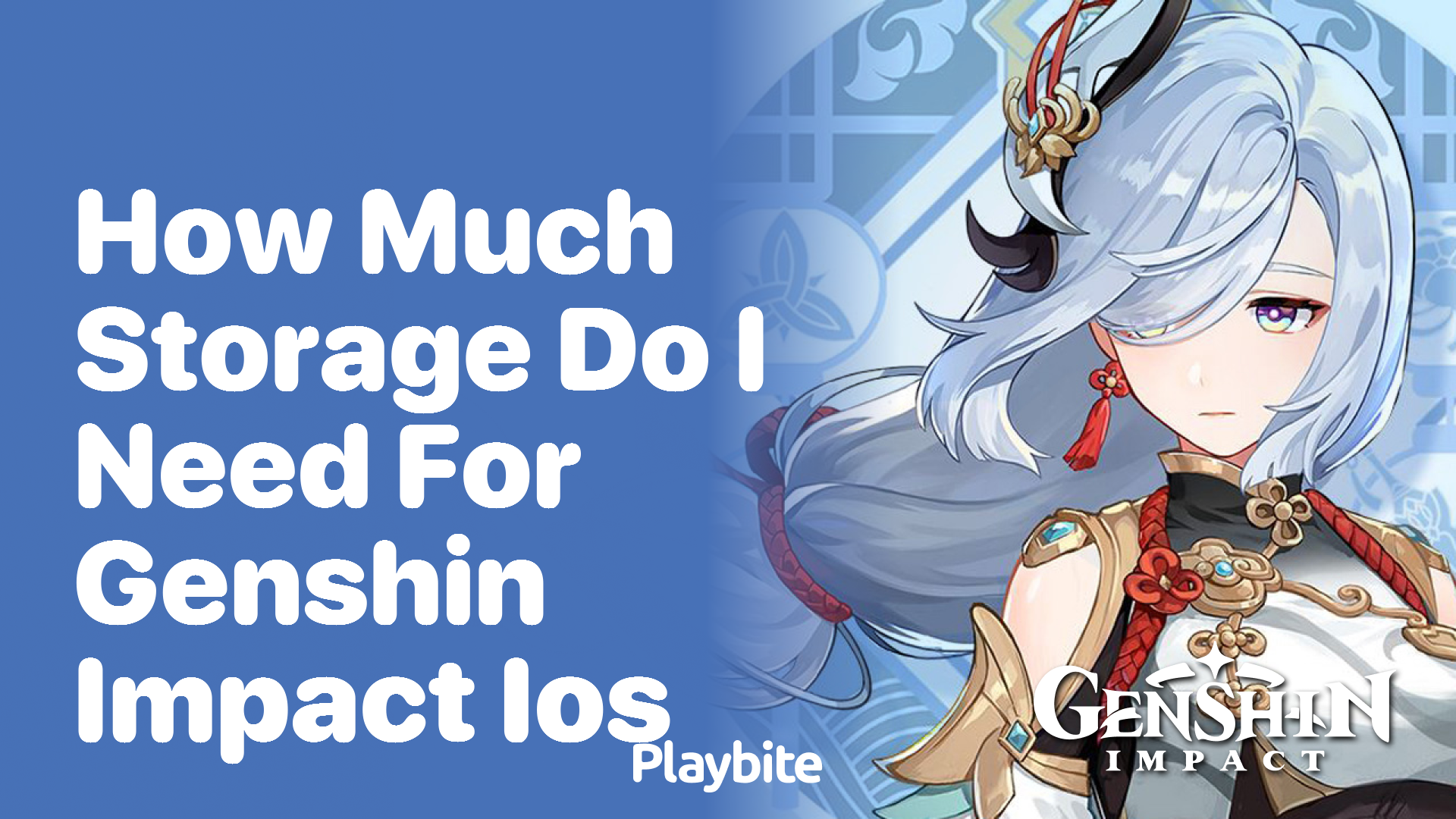 How Much Storage Do I Need for Genshin Impact on iOS?