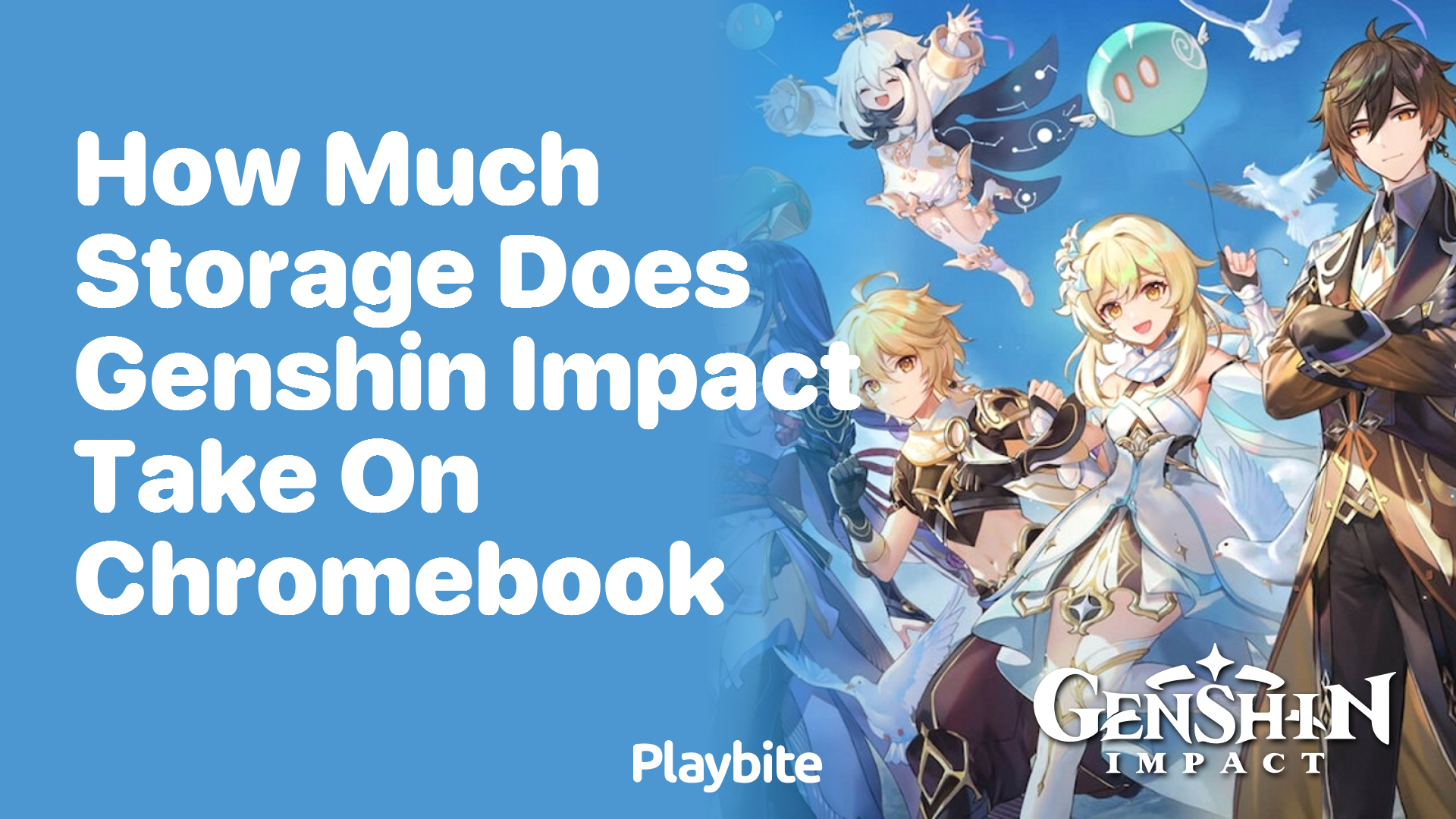 How Much Storage Does Genshin Impact Require on a Chromebook?