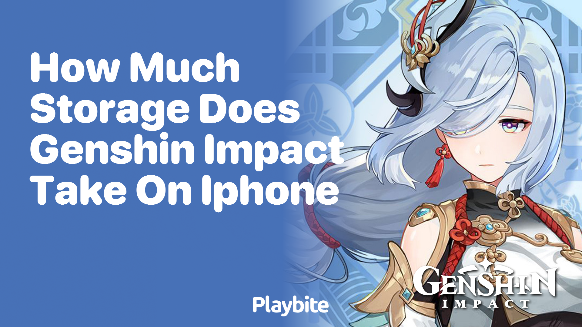 How Much Storage Does Genshin Impact Take on iPhone?
