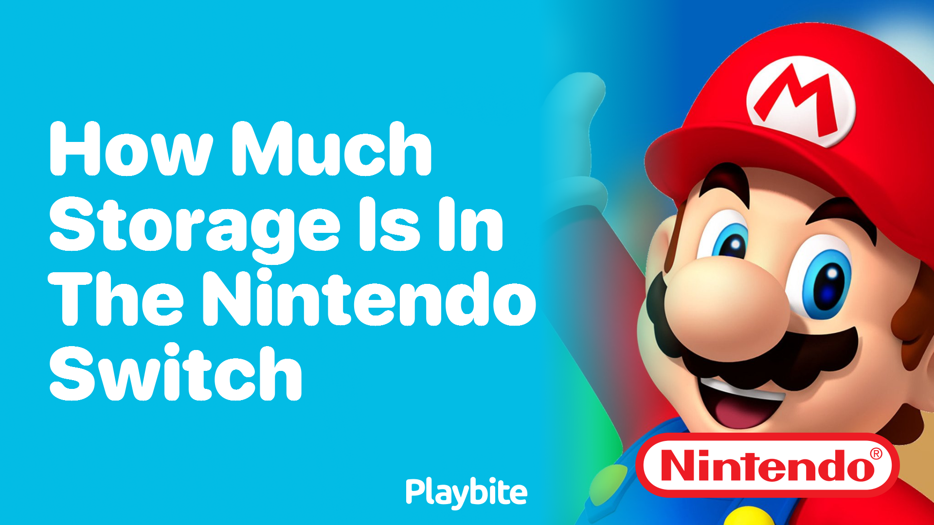 How Much Storage Does the Nintendo Switch Have?