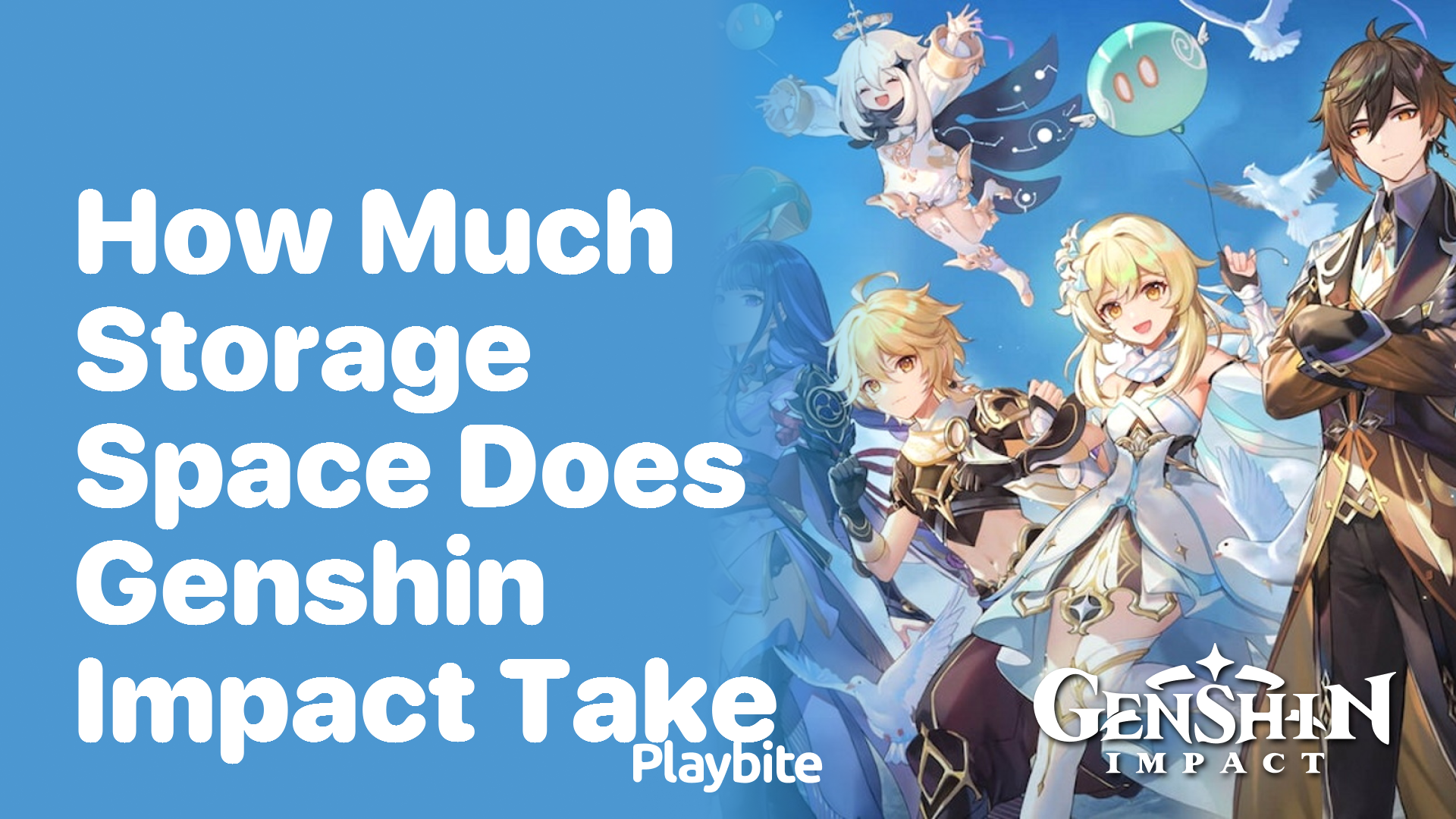 How Much Storage Space Does Genshin Impact Require?
