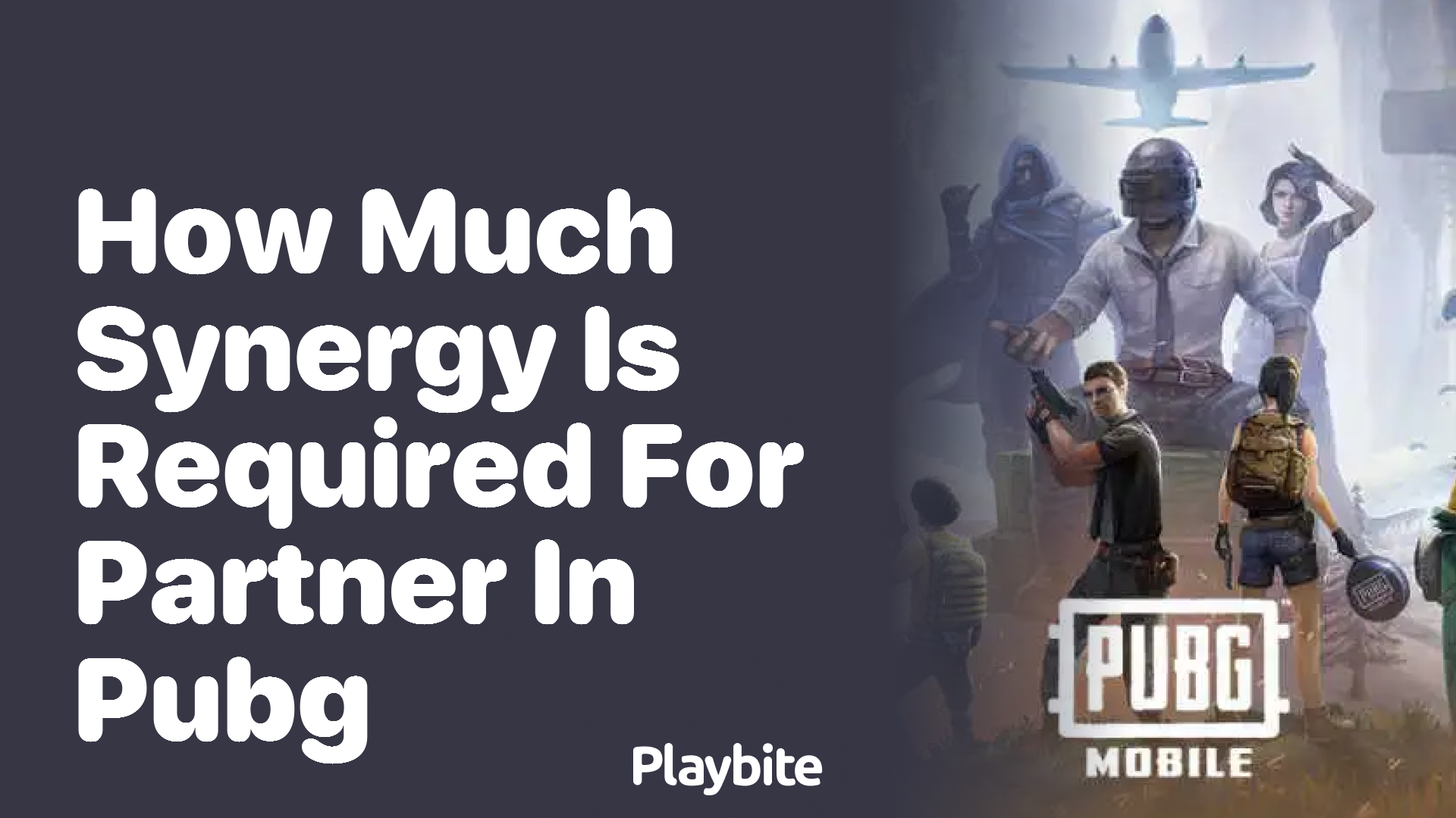 How Much Synergy Is Required for a Partner in PUBG Mobile?