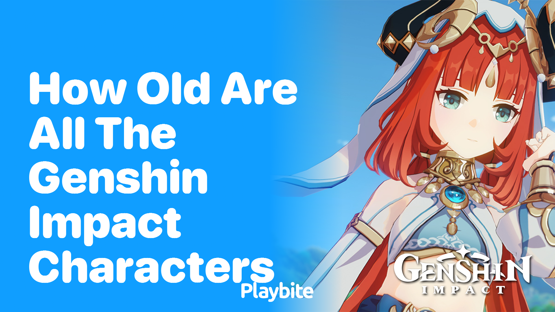 How Old Are All The Genshin Impact Characters?