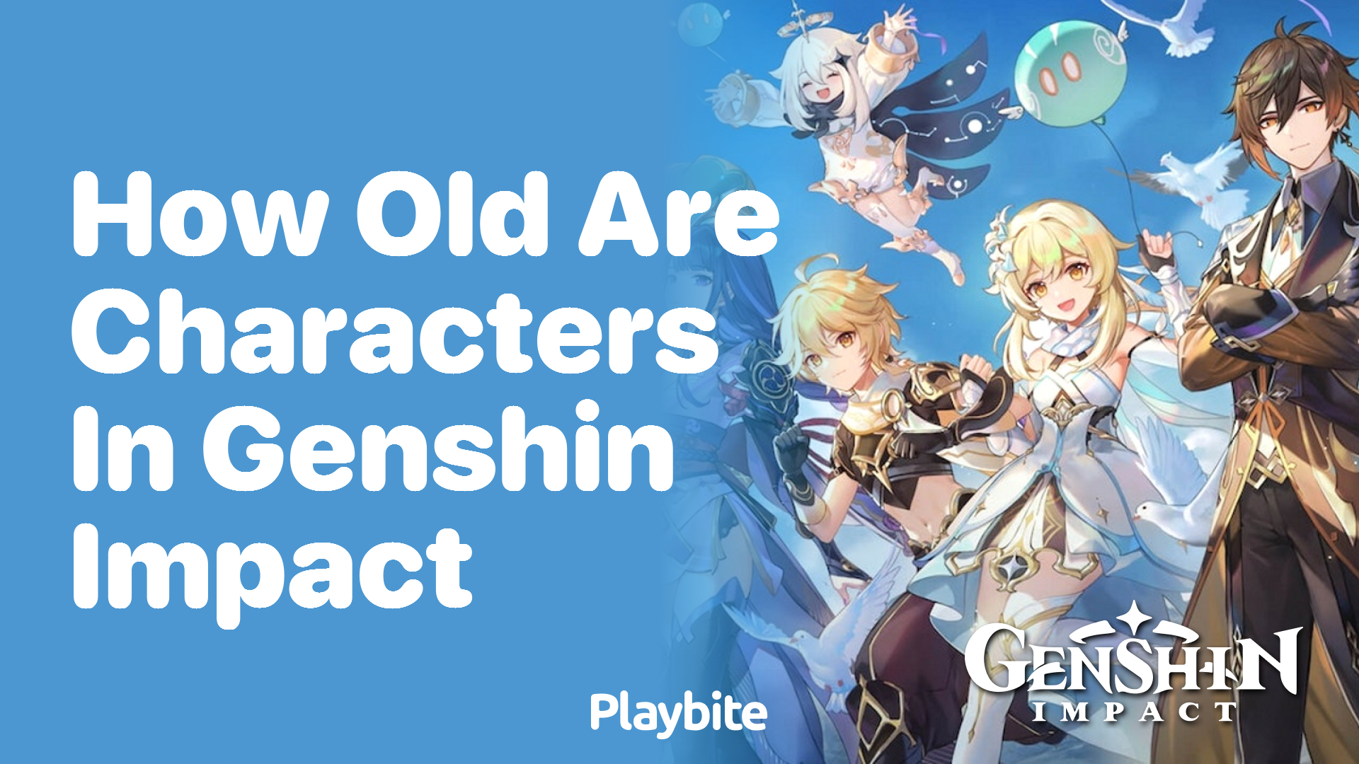 How Old Are Characters in Genshin Impact?