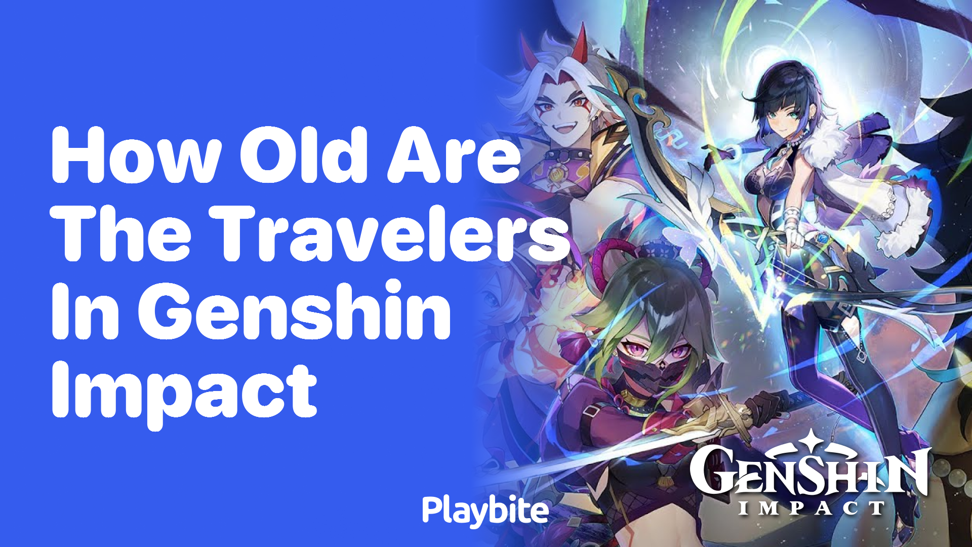 How Old Are the Travelers in Genshin Impact?