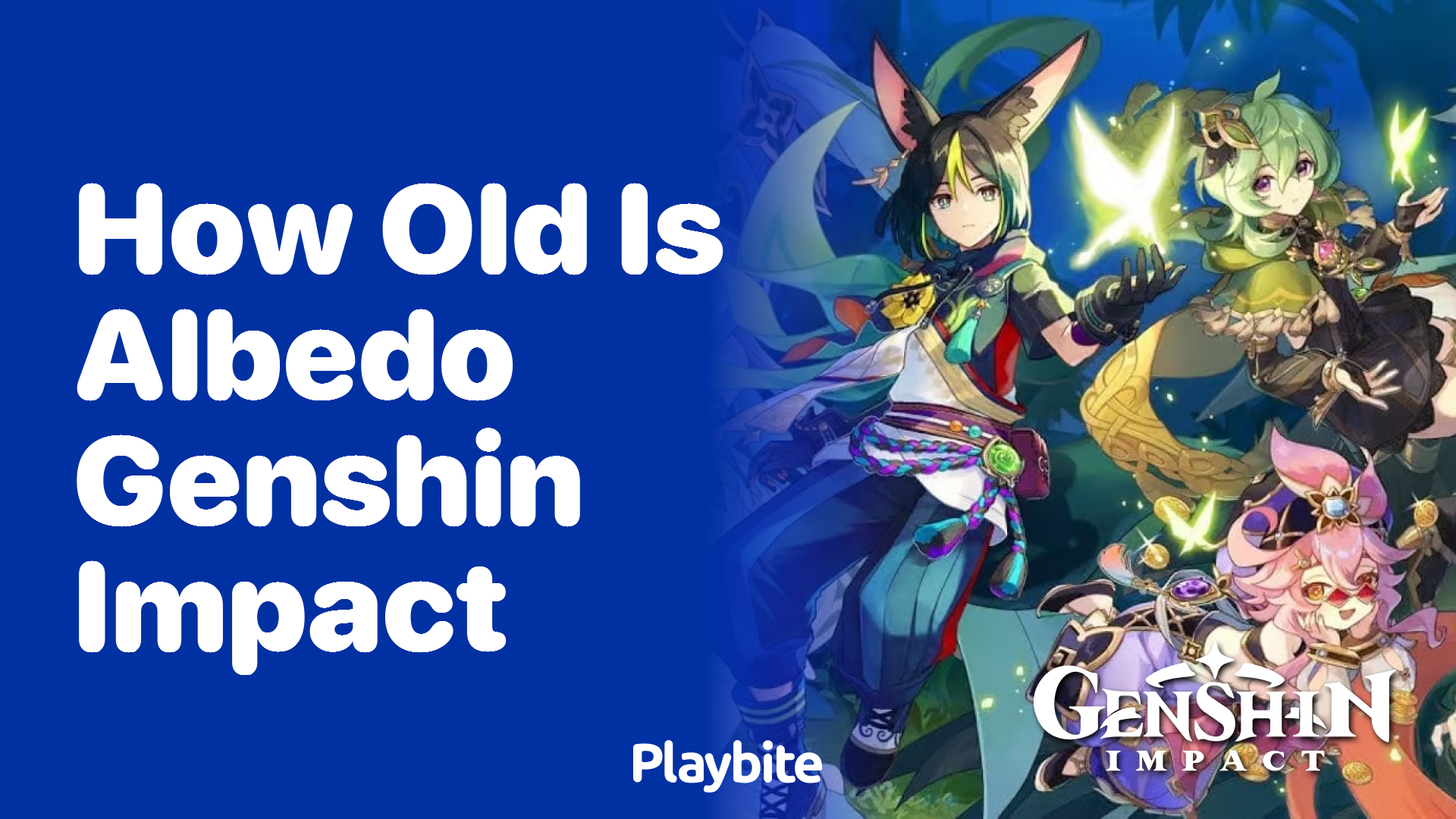 How Old Is Albedo in Genshin Impact?