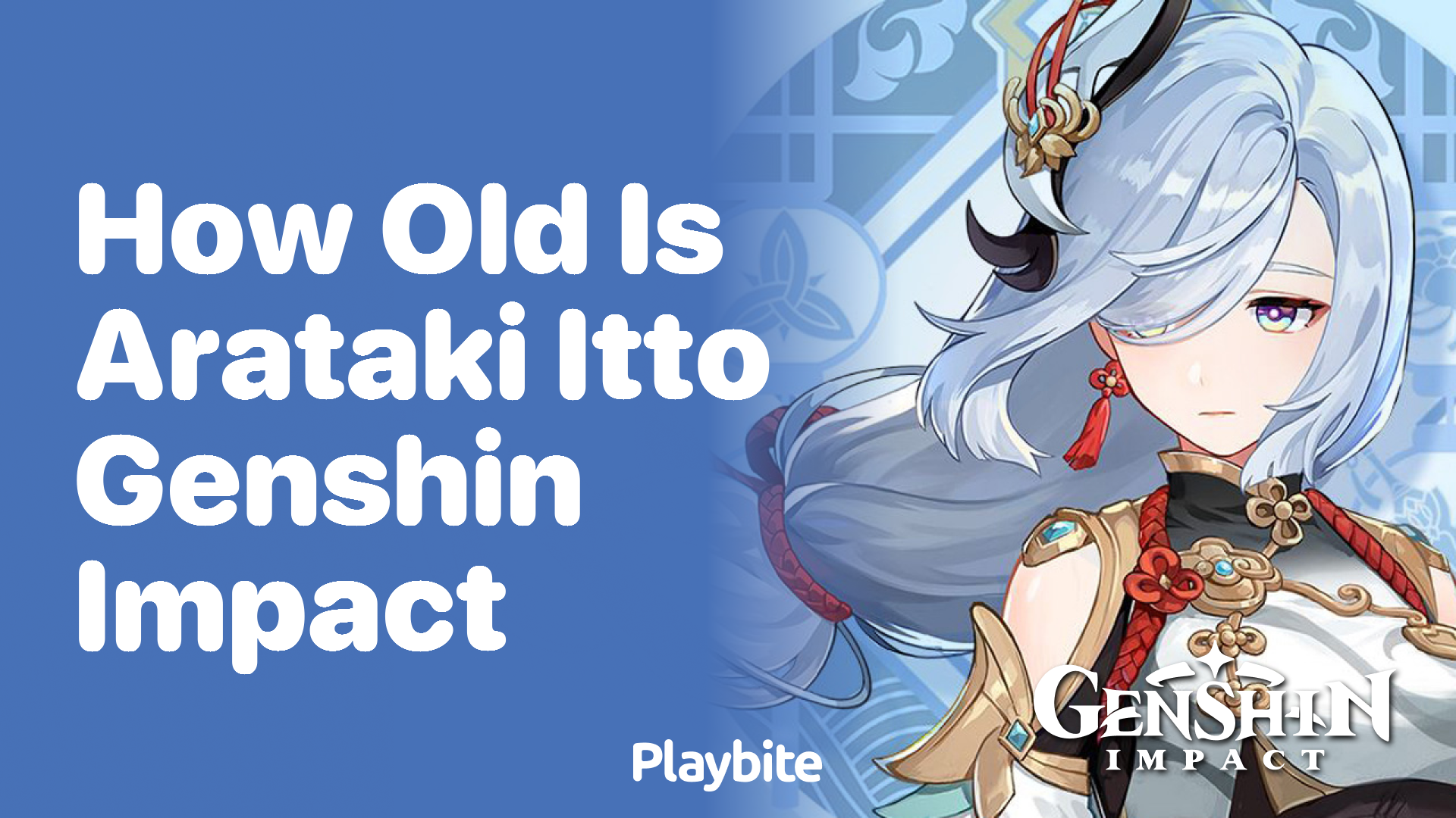 How Old Is Arataki Itto in Genshin Impact?