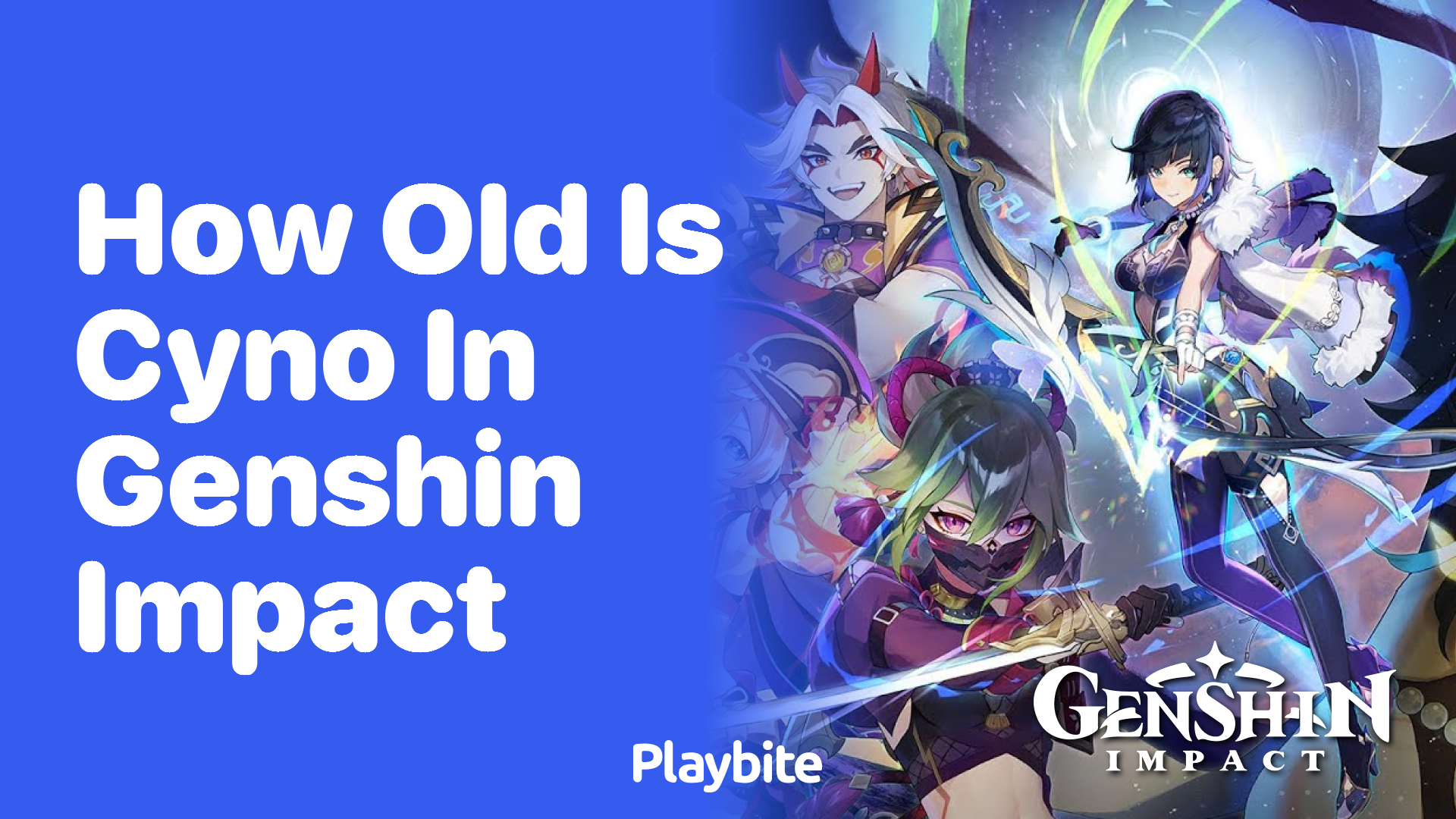 How Old is Cyno in Genshin Impact?