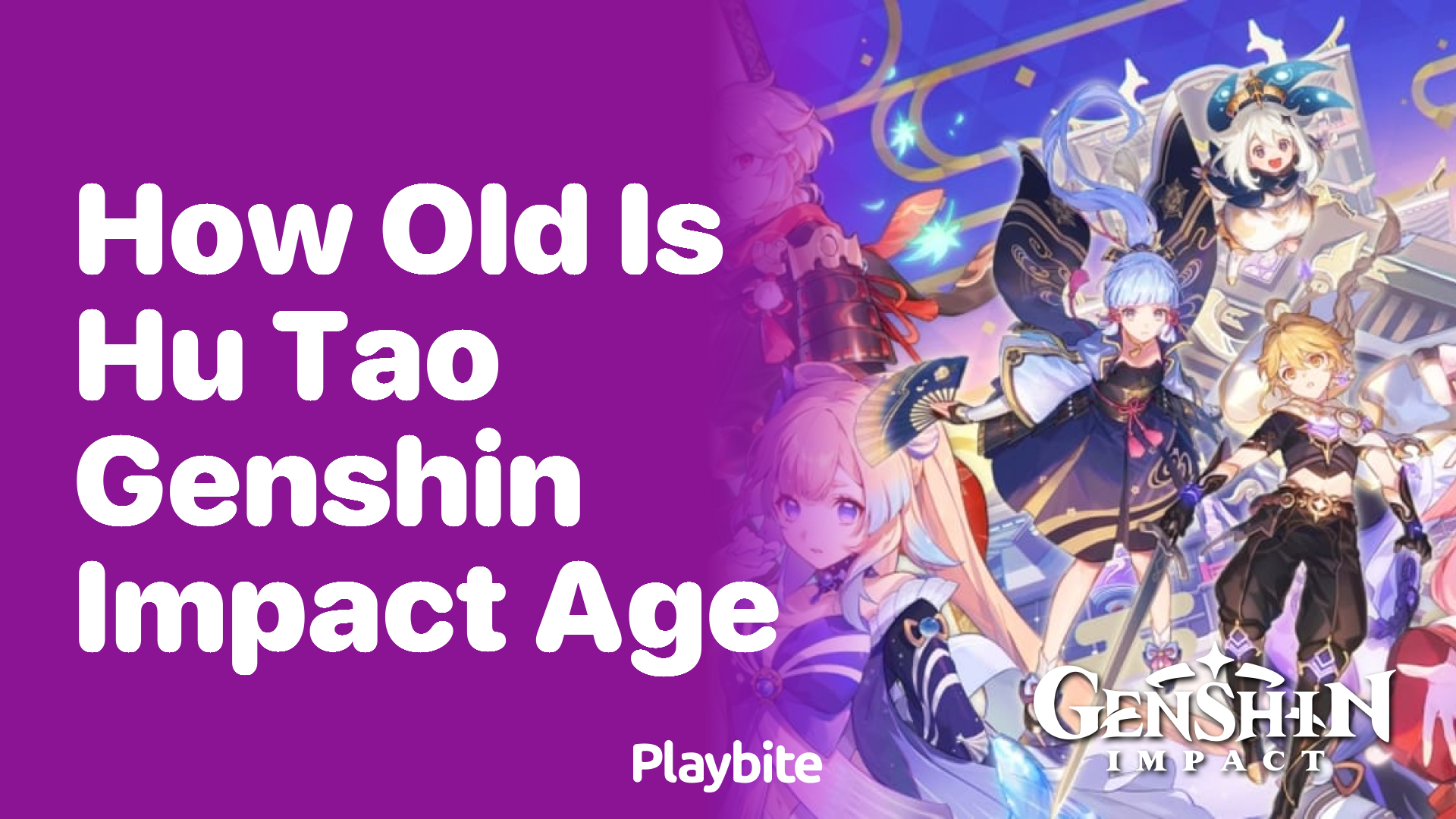 How Old is Hu Tao in Genshin Impact?