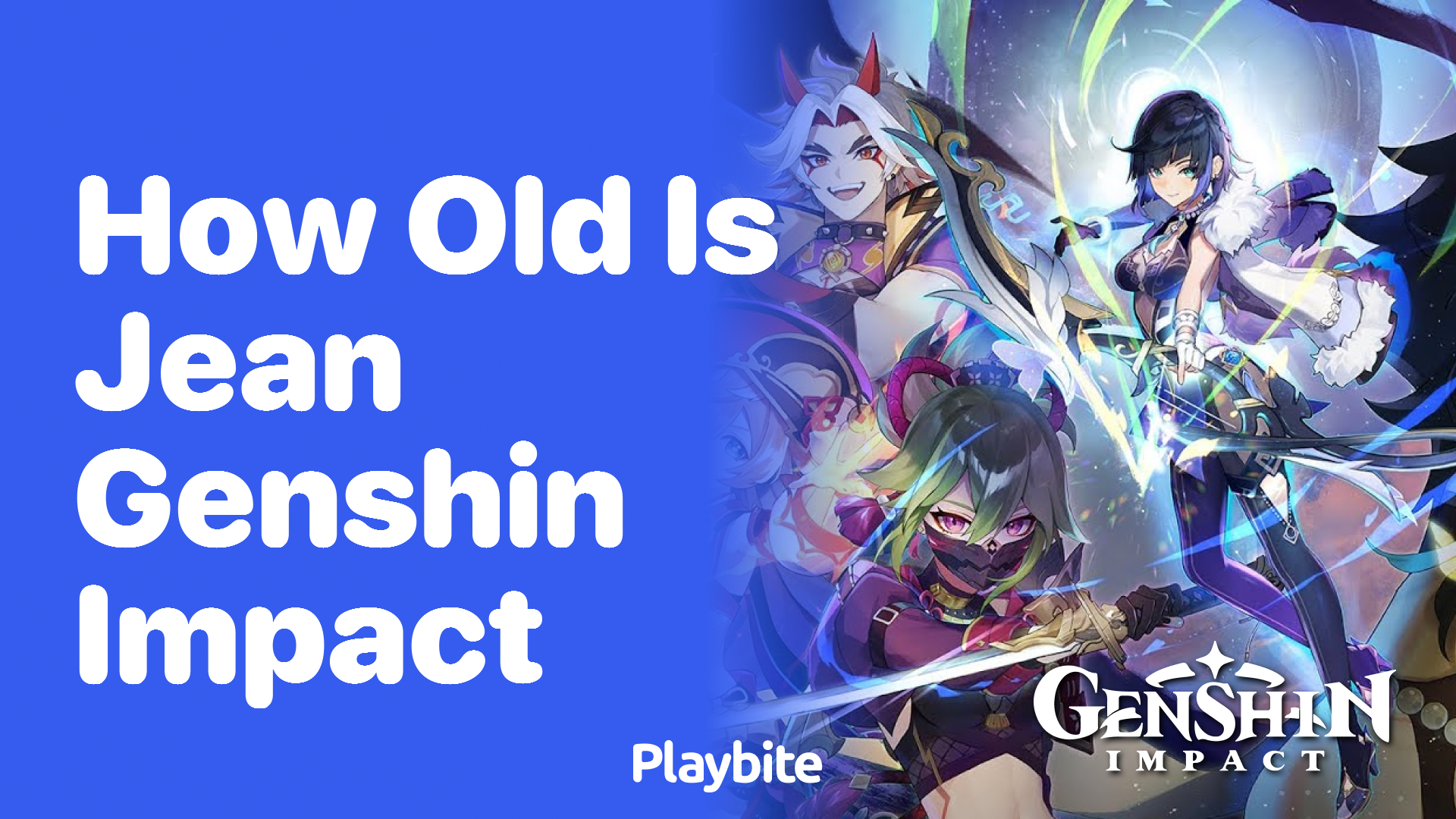 How Old is Jean in Genshin Impact?