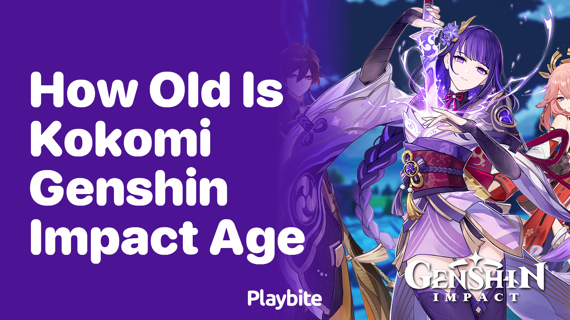 How Old Is Kokomi in Genshin Impact?