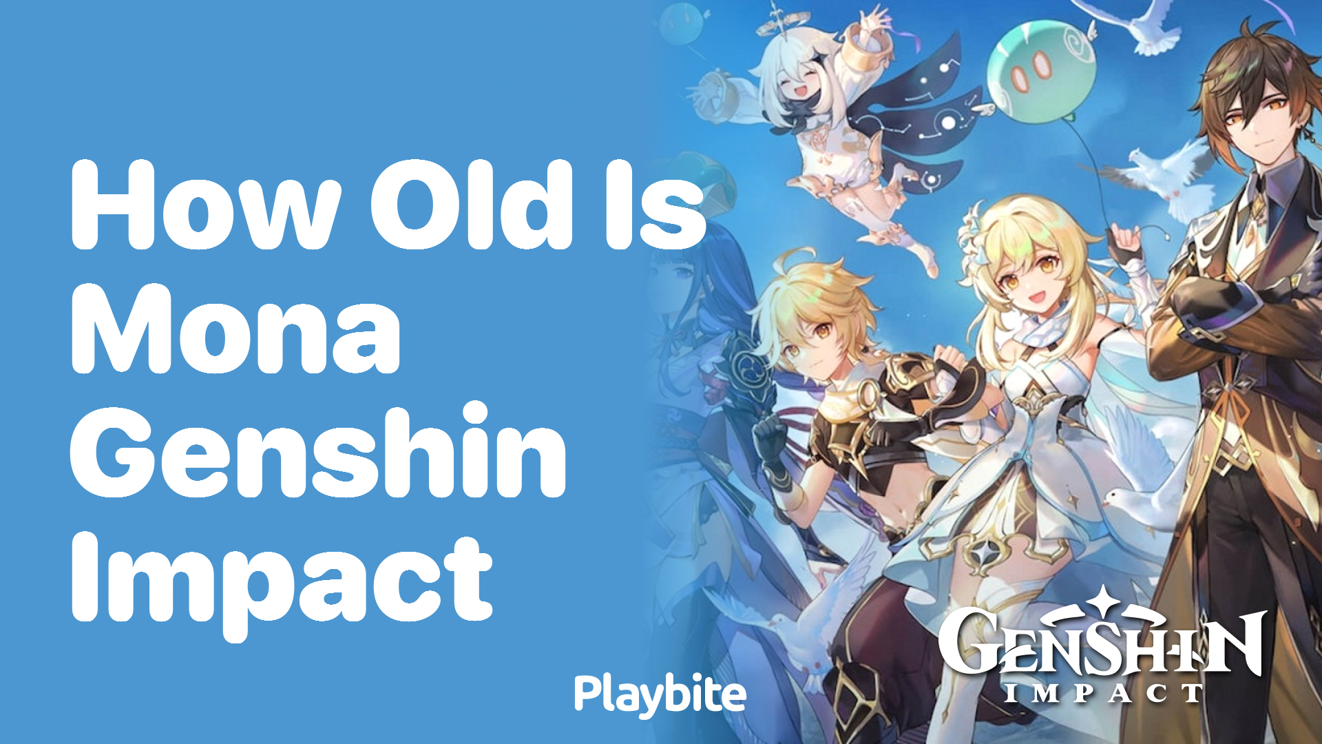 How old is Mona in Genshin Impact?