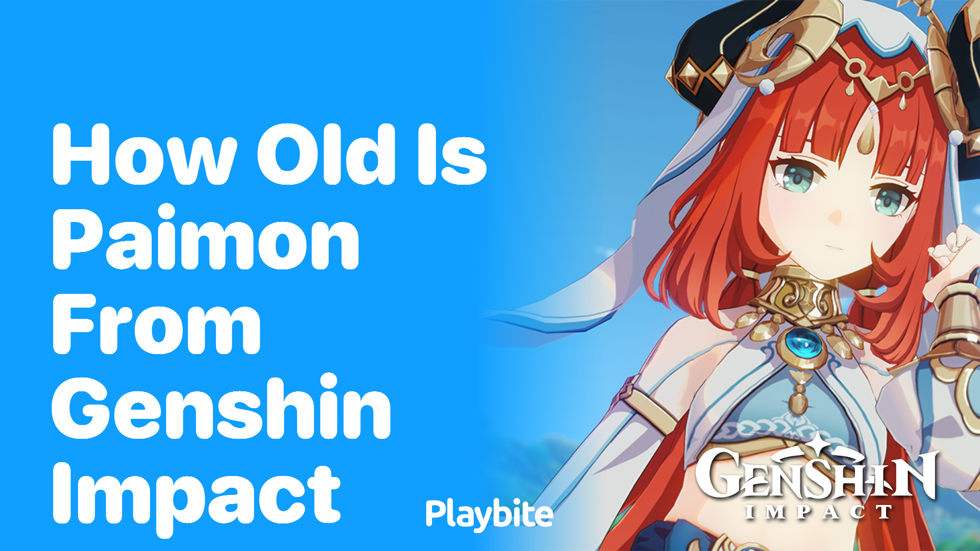 How Old Is Paimon from Genshin Impact?