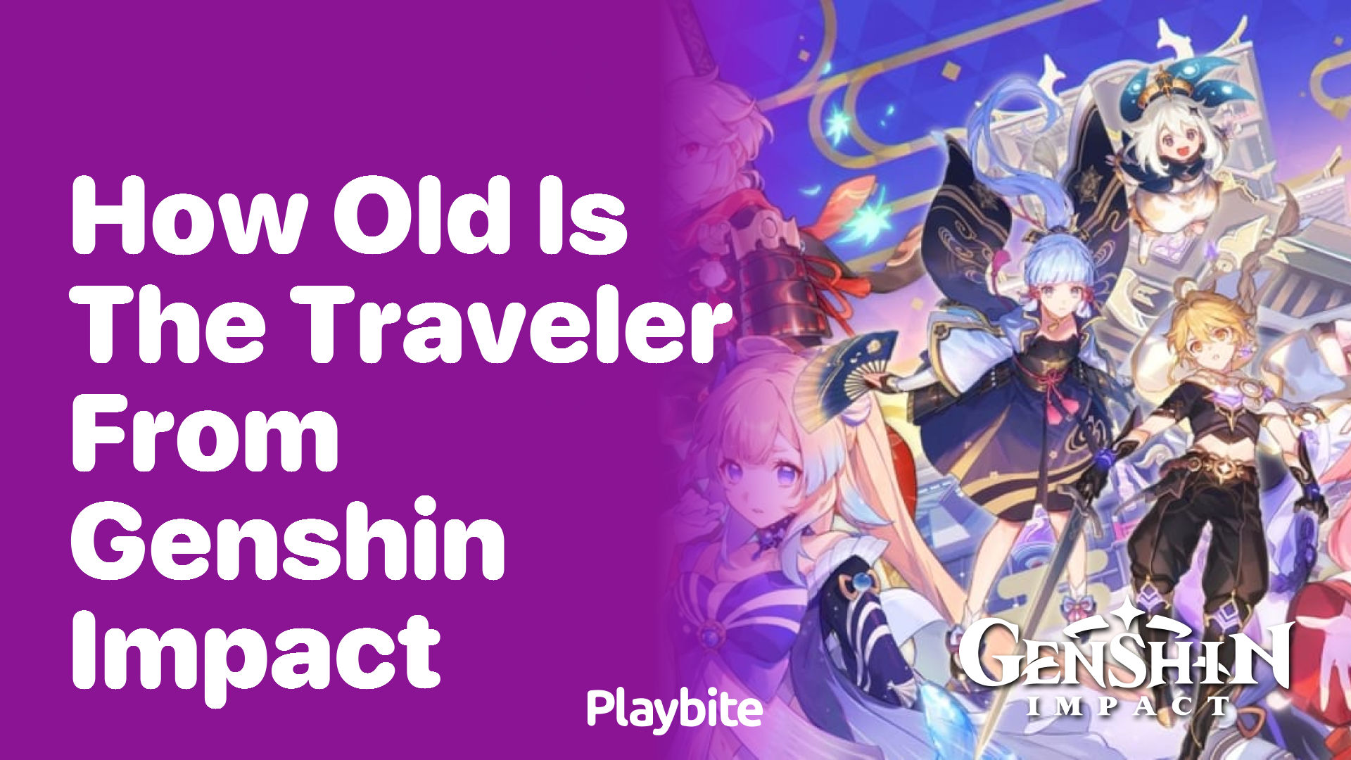 How Old is the Traveler from Genshin Impact?