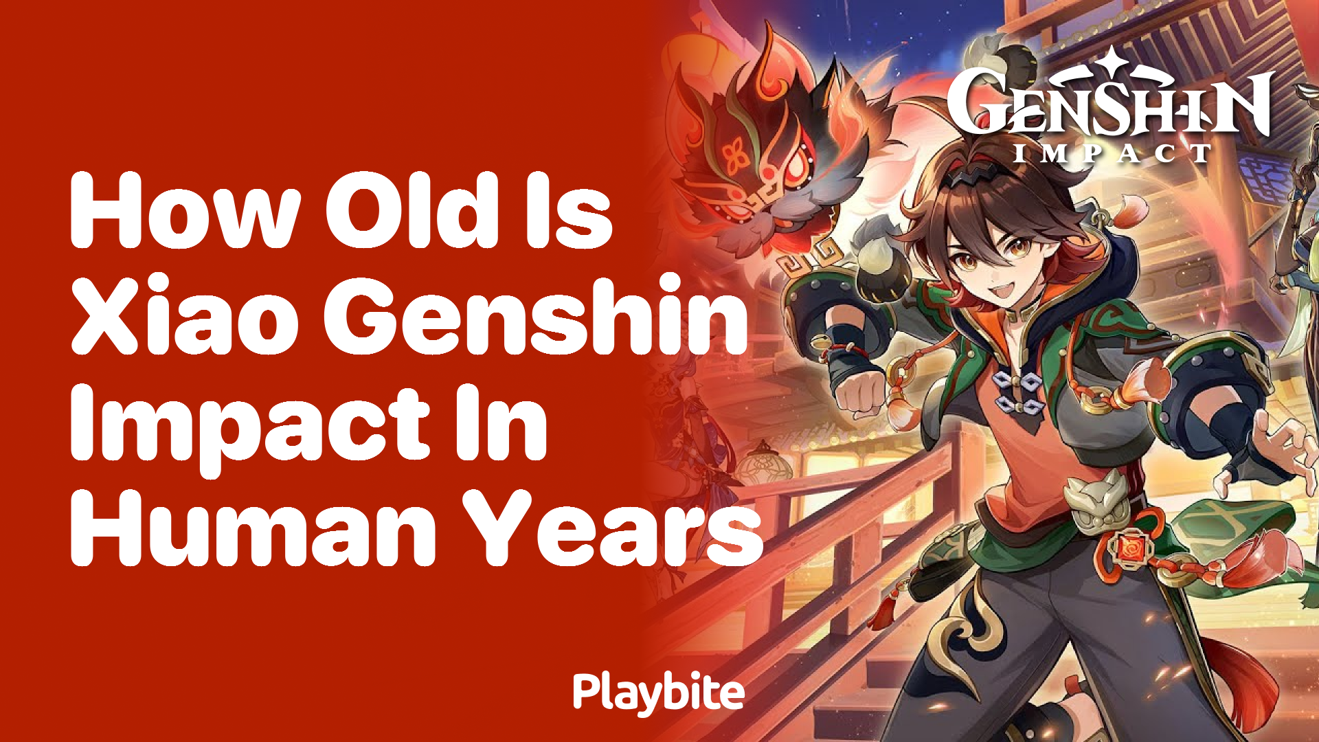 How Old Is Xiao from Genshin Impact in Human Years?