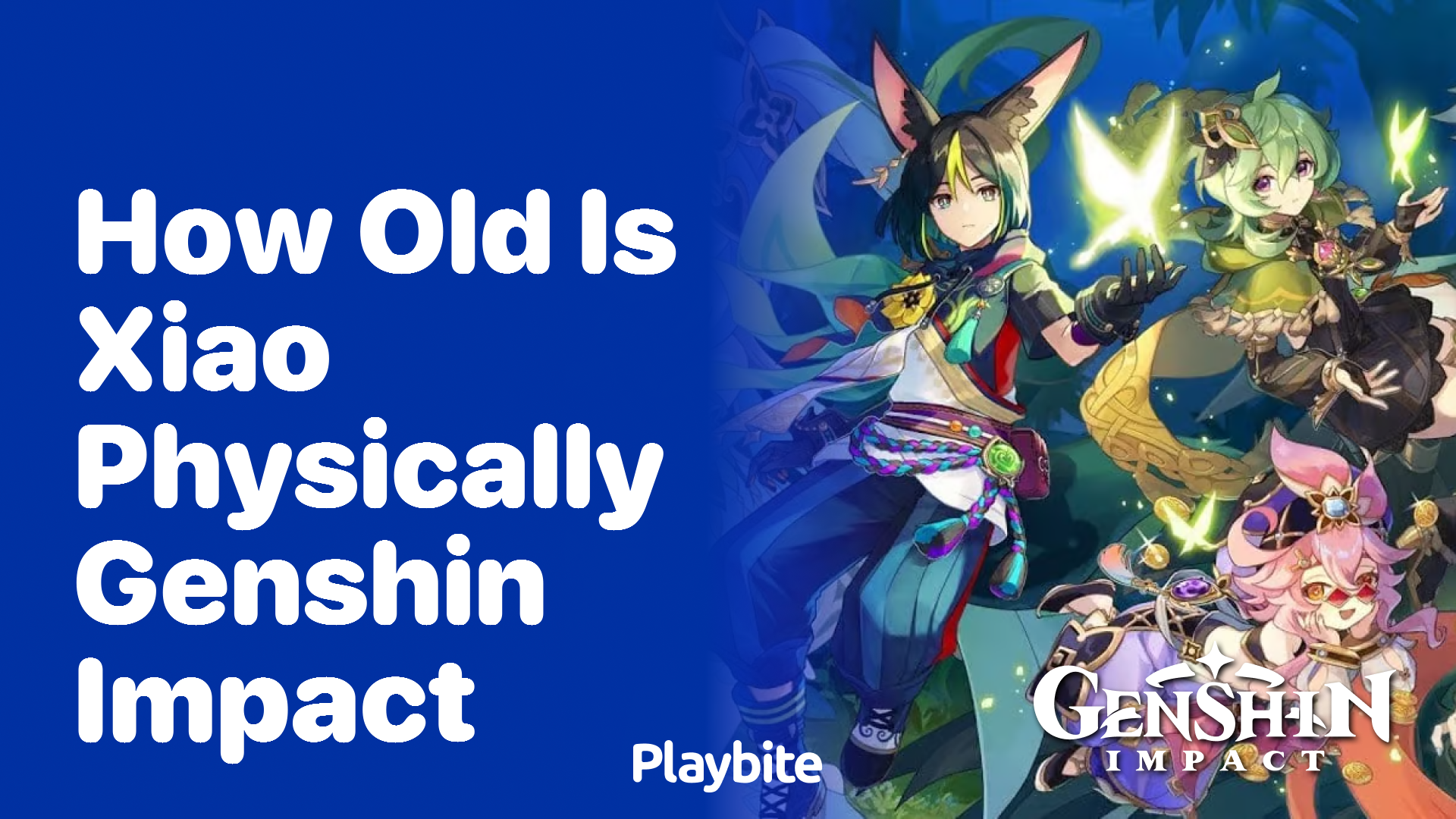 How Old is Xiao Physically in Genshin Impact?