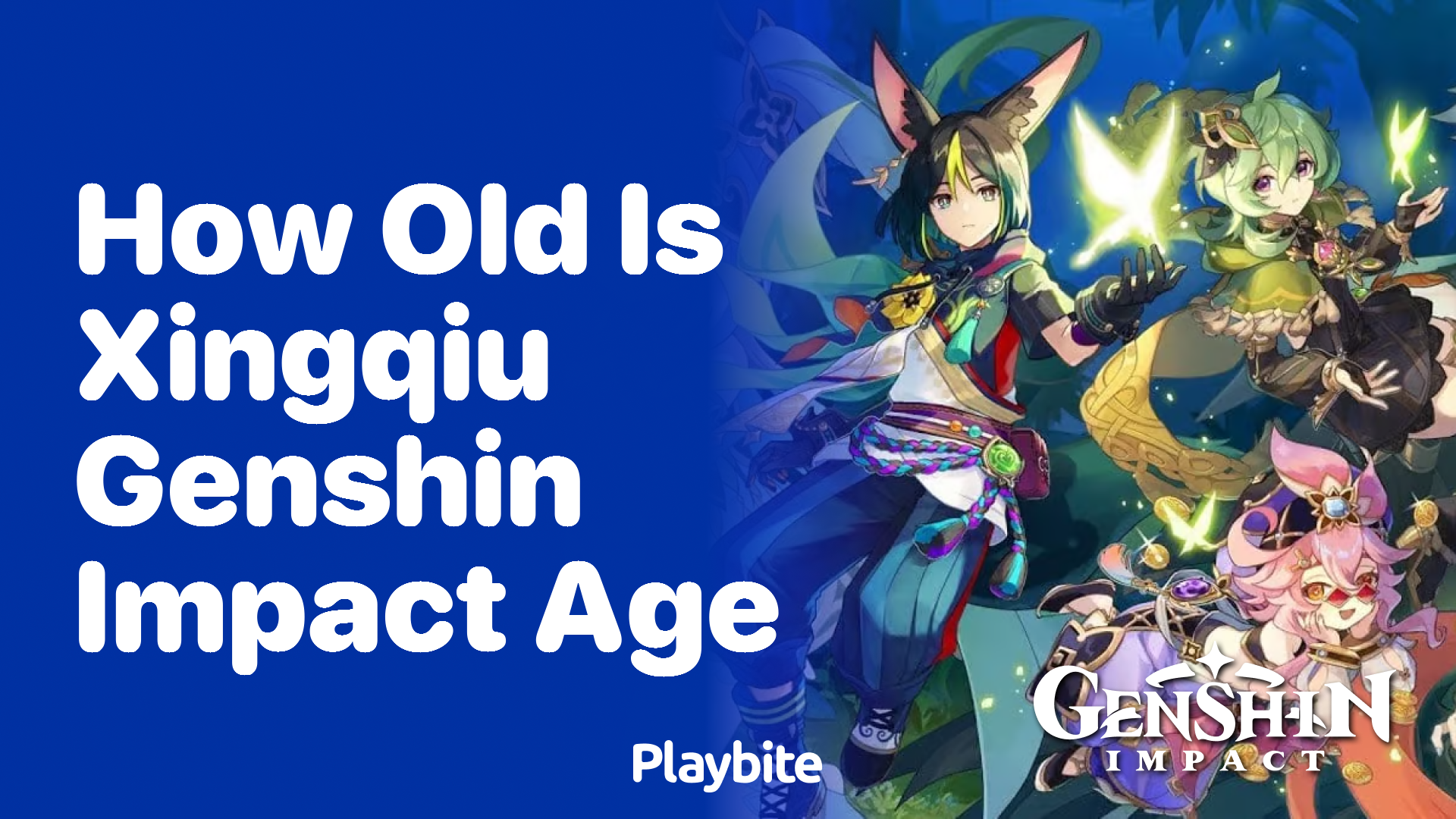 Discovering Xingqiu’s Age in Genshin Impact
