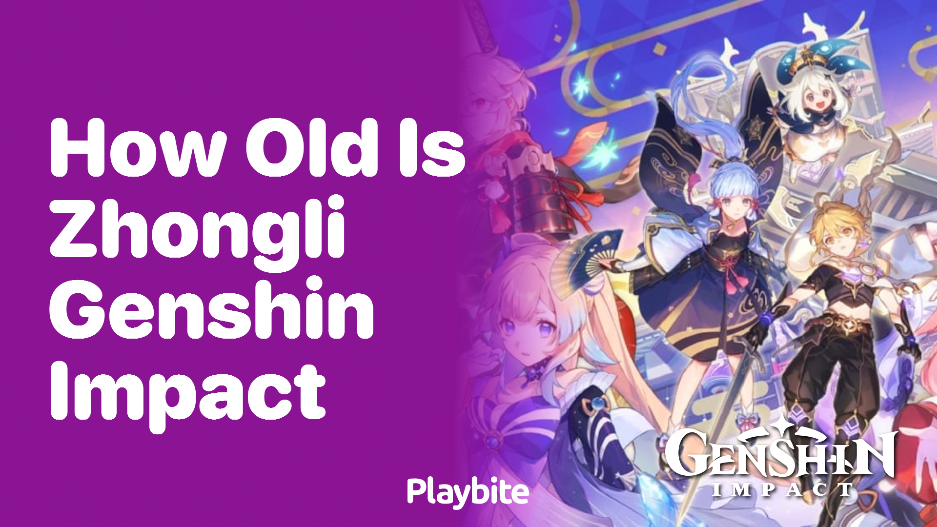 How Old Is Zhongli in Genshin Impact?
