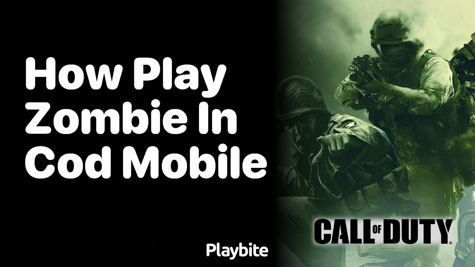 How to Play Zombie Mode in COD Mobile
