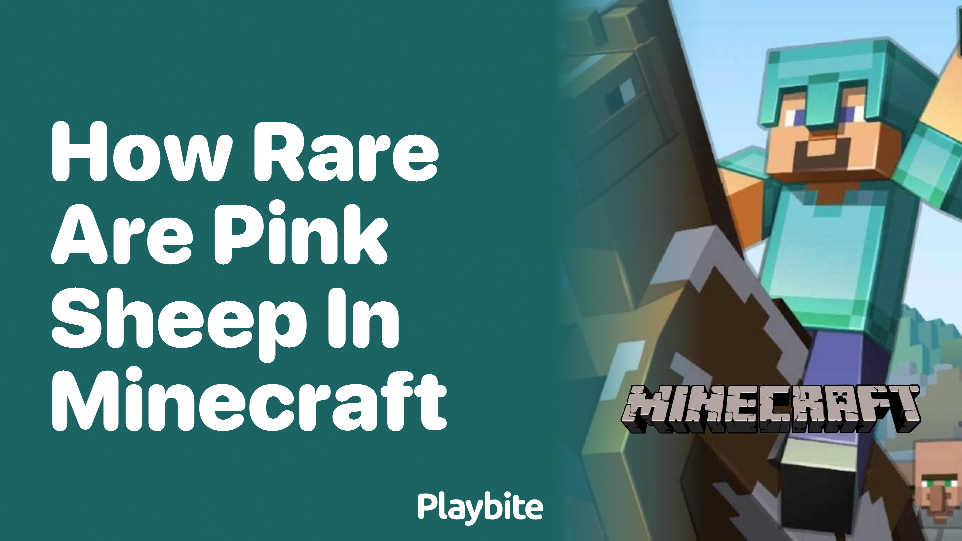 How Rare Are Pink Sheep in Minecraft?