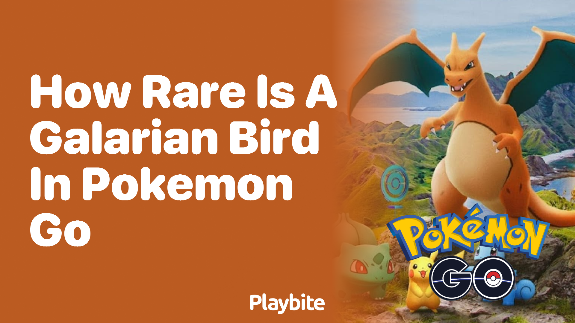 How Rare Is a Galarian Bird in Pokemon GO?