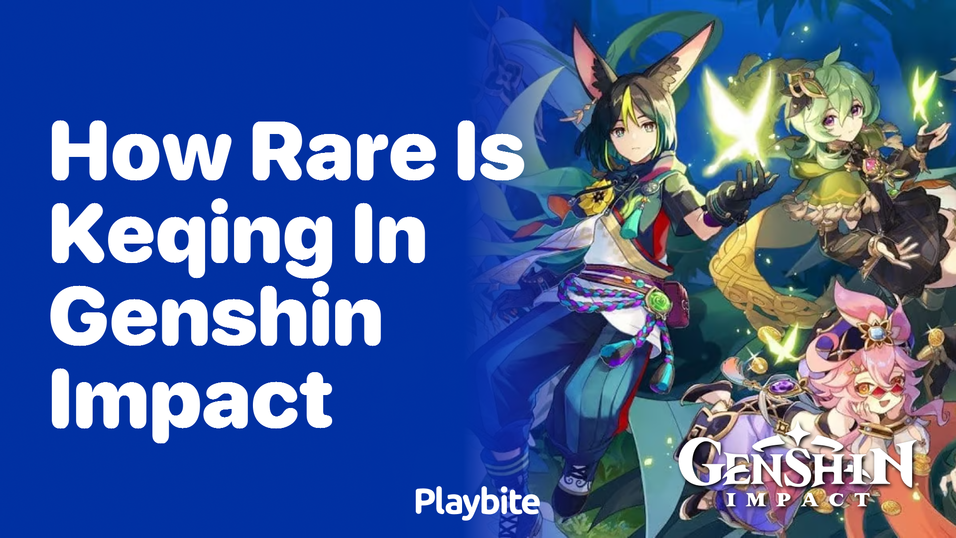 How Rare is Keqing in Genshin Impact?