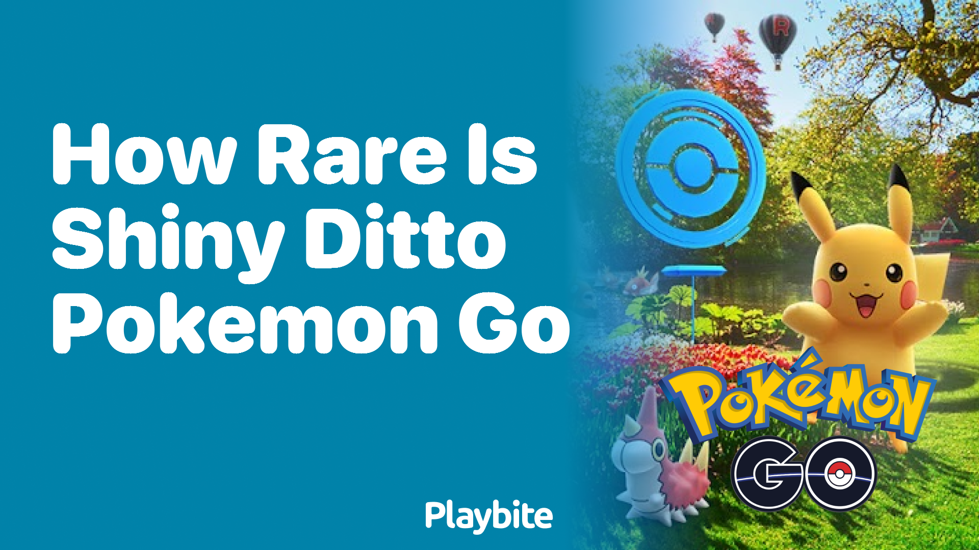 How Rare Is Shiny Ditto in Pokemon GO?