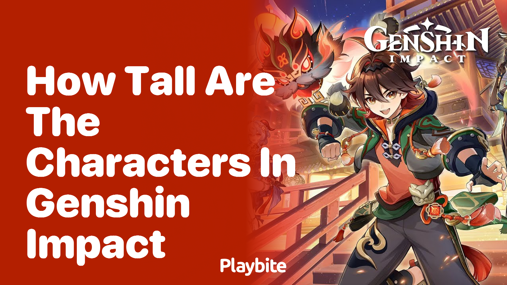 How Tall Are the Characters in Genshin Impact?