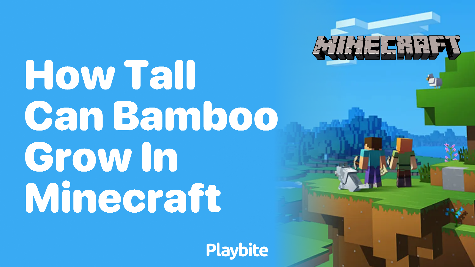 How Tall Can Bamboo Grow in Minecraft?